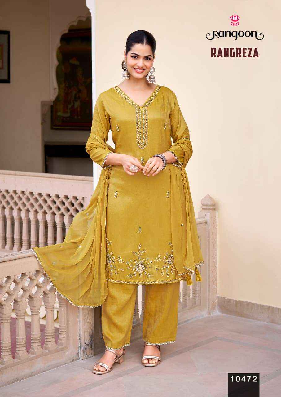 Rangoon Rangreza Viscose Kurti Combo 4 pcs Catalogue