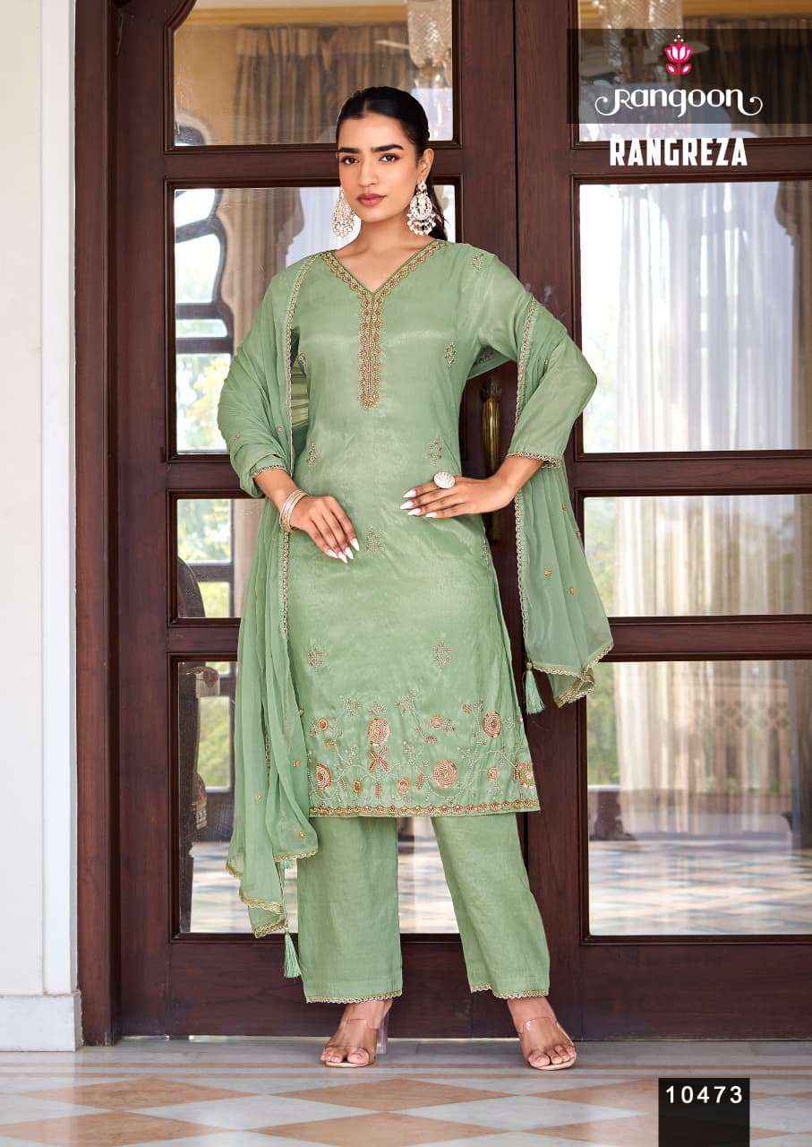 Rangoon Rangreza Viscose Kurti Combo 4 pcs Catalogue