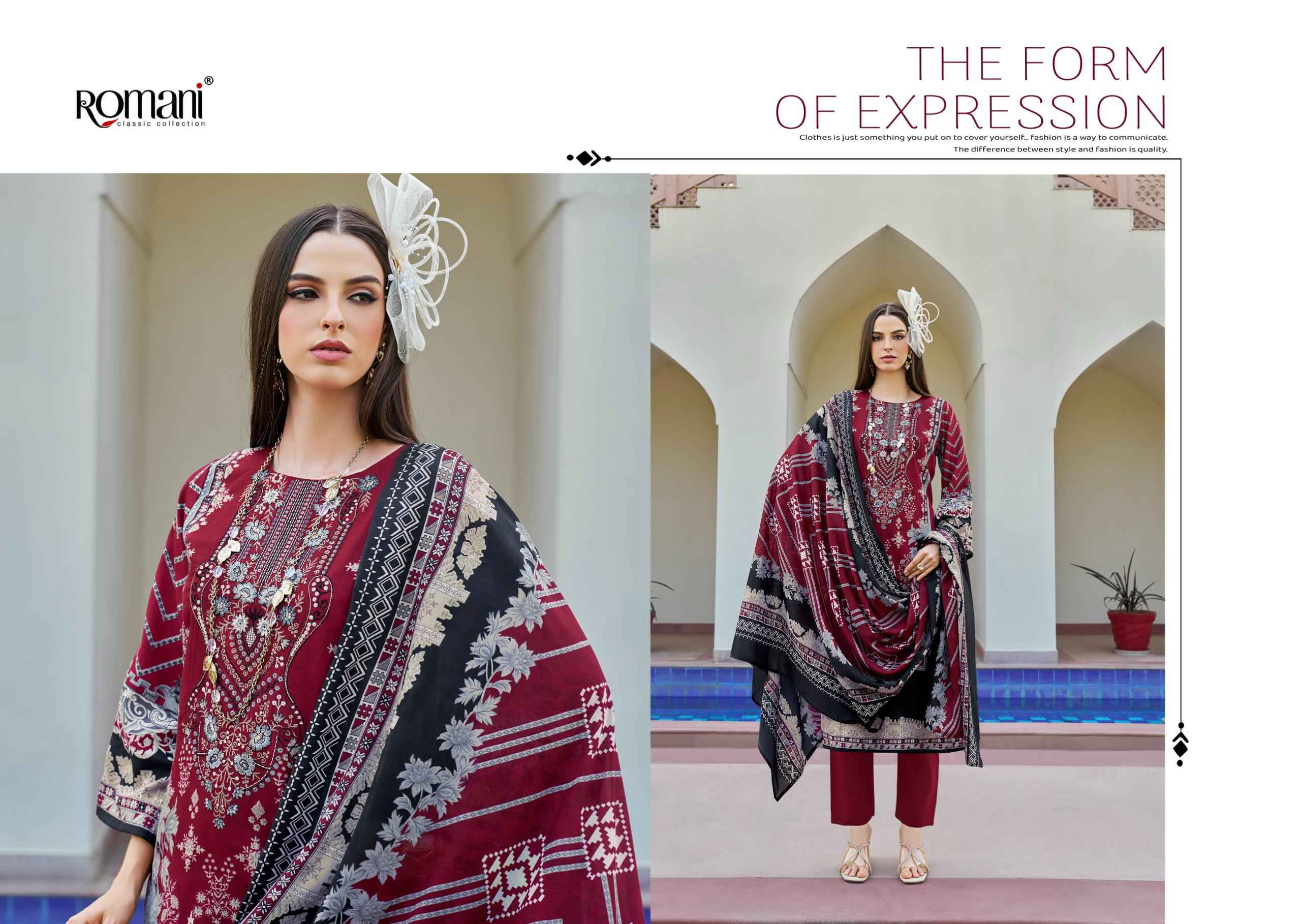 Romani Aarzu Vol 29 Cotton Dress Material 8 pcs Catalogue