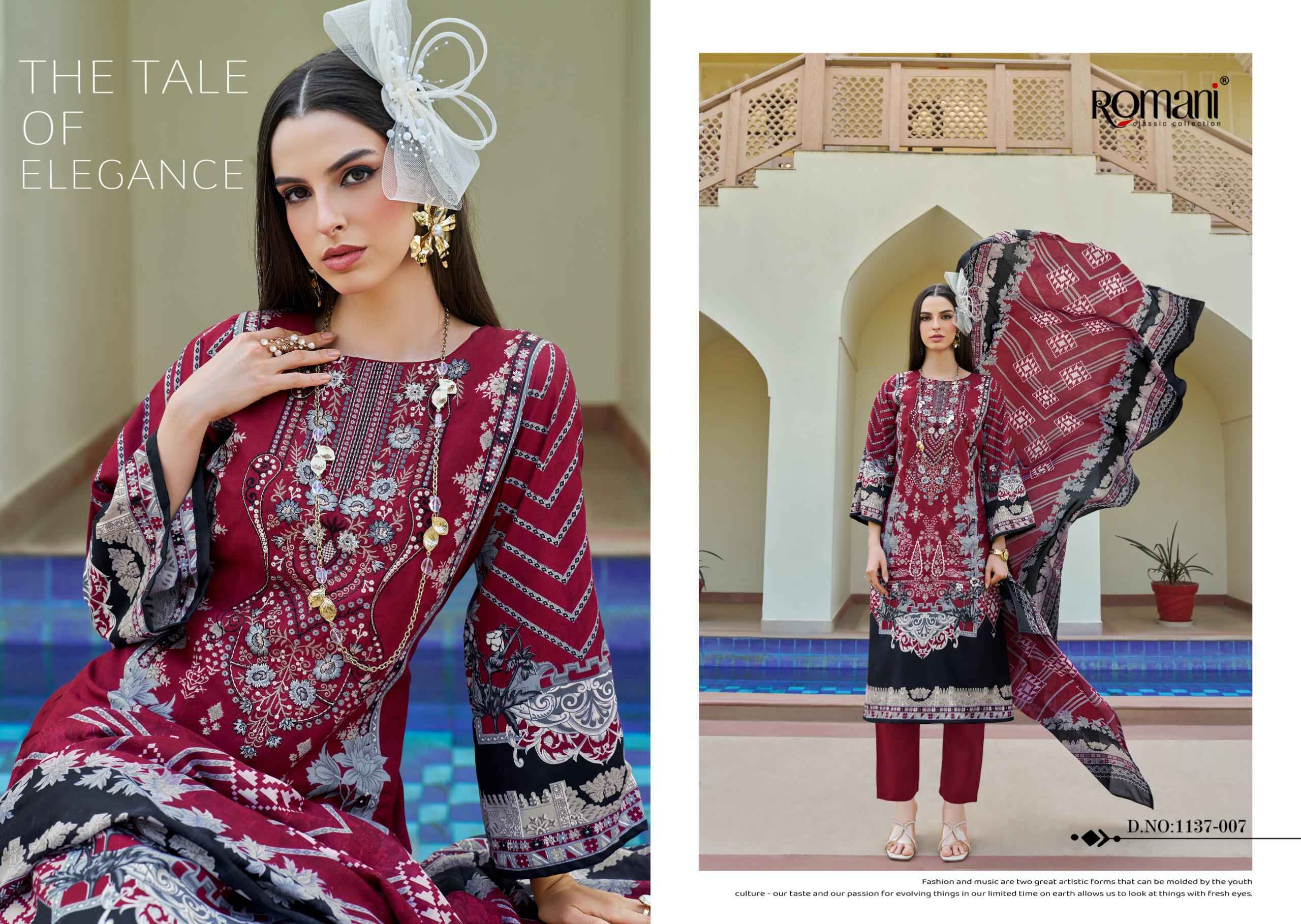 Romani Aarzu Vol 29 Cotton Dress Material 8 pcs Catalogue