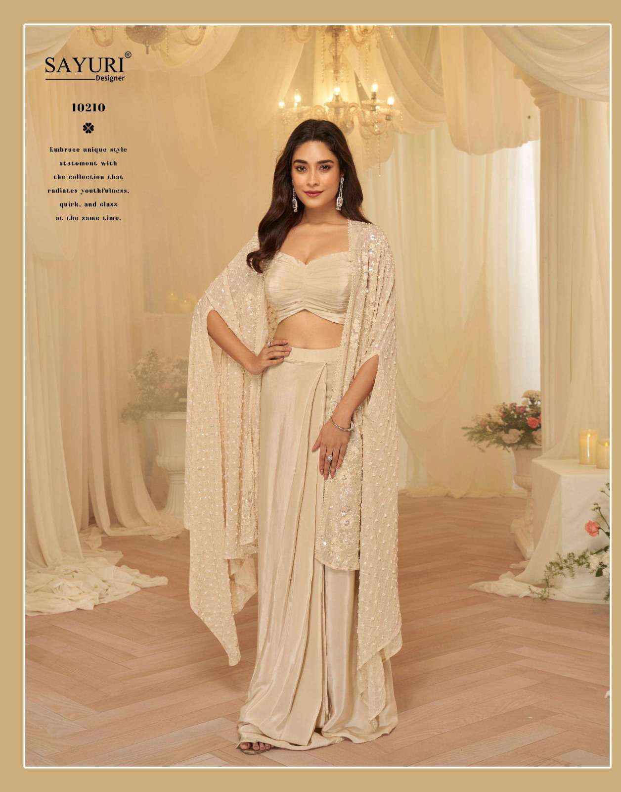 Sayuri Designer kanika Readymade Georgette Dress 3 pcs Catalogue