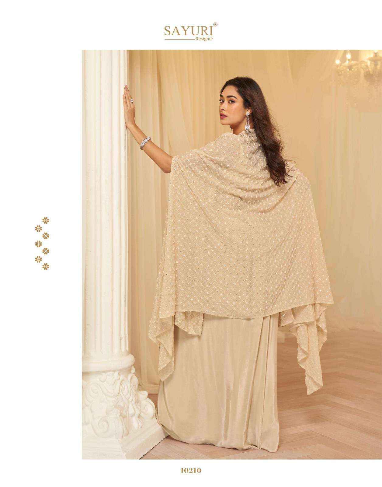 Sayuri Designer kanika Readymade Georgette Dress 3 pcs Catalogue