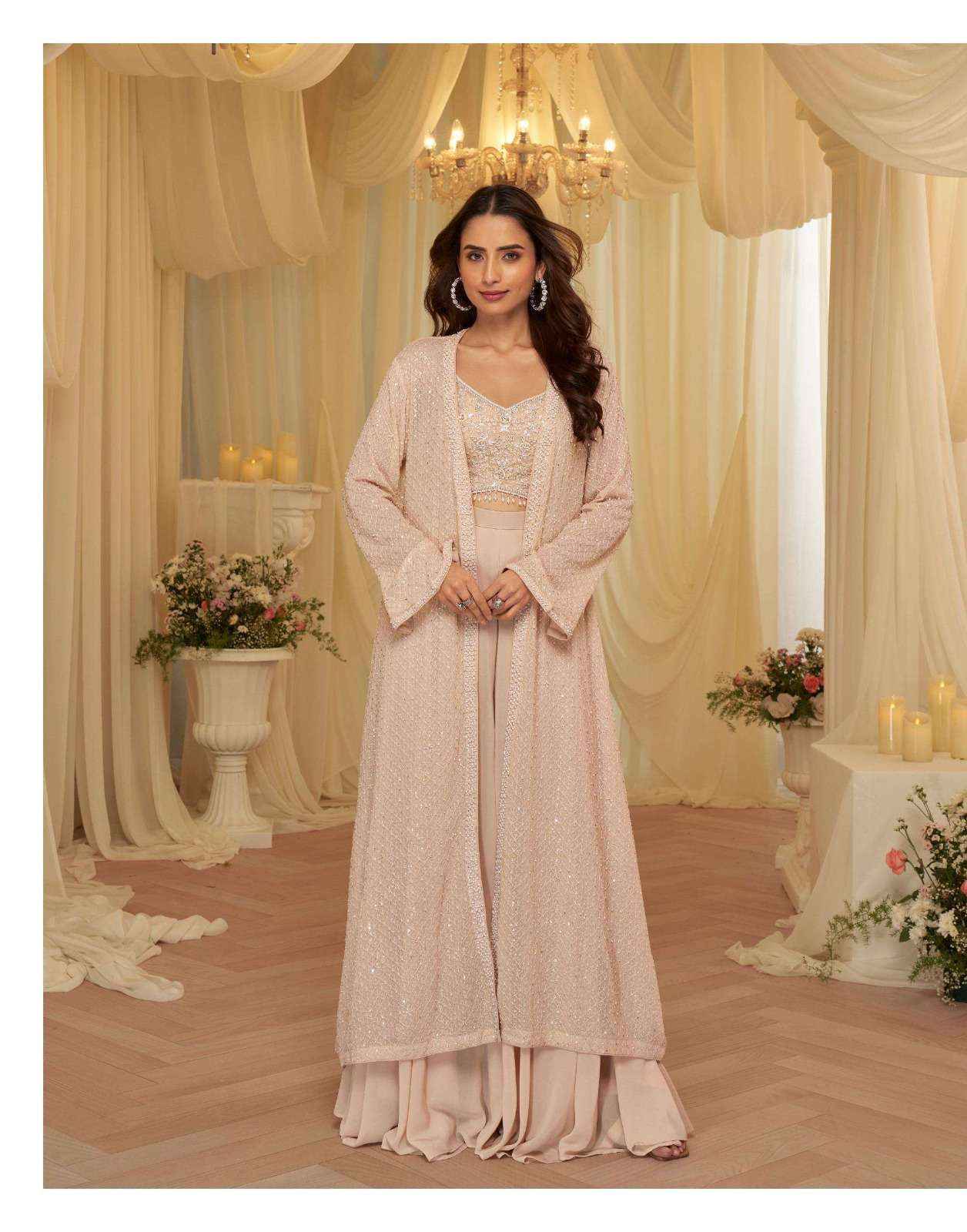 Sayuri Designer kanika Readymade Georgette Dress 3 pcs Catalogue