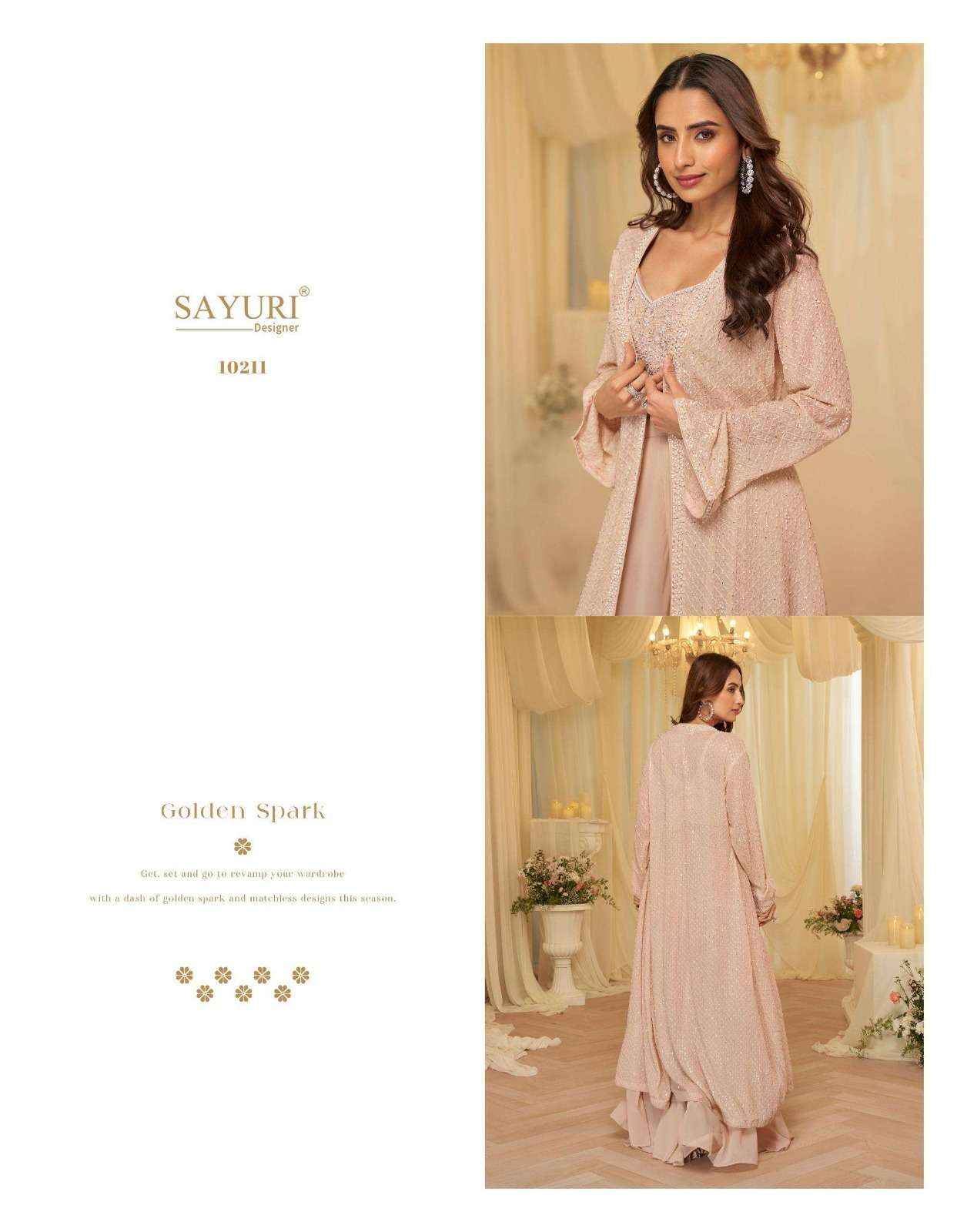Sayuri Designer kanika Readymade Georgette Dress 3 pcs Catalogue