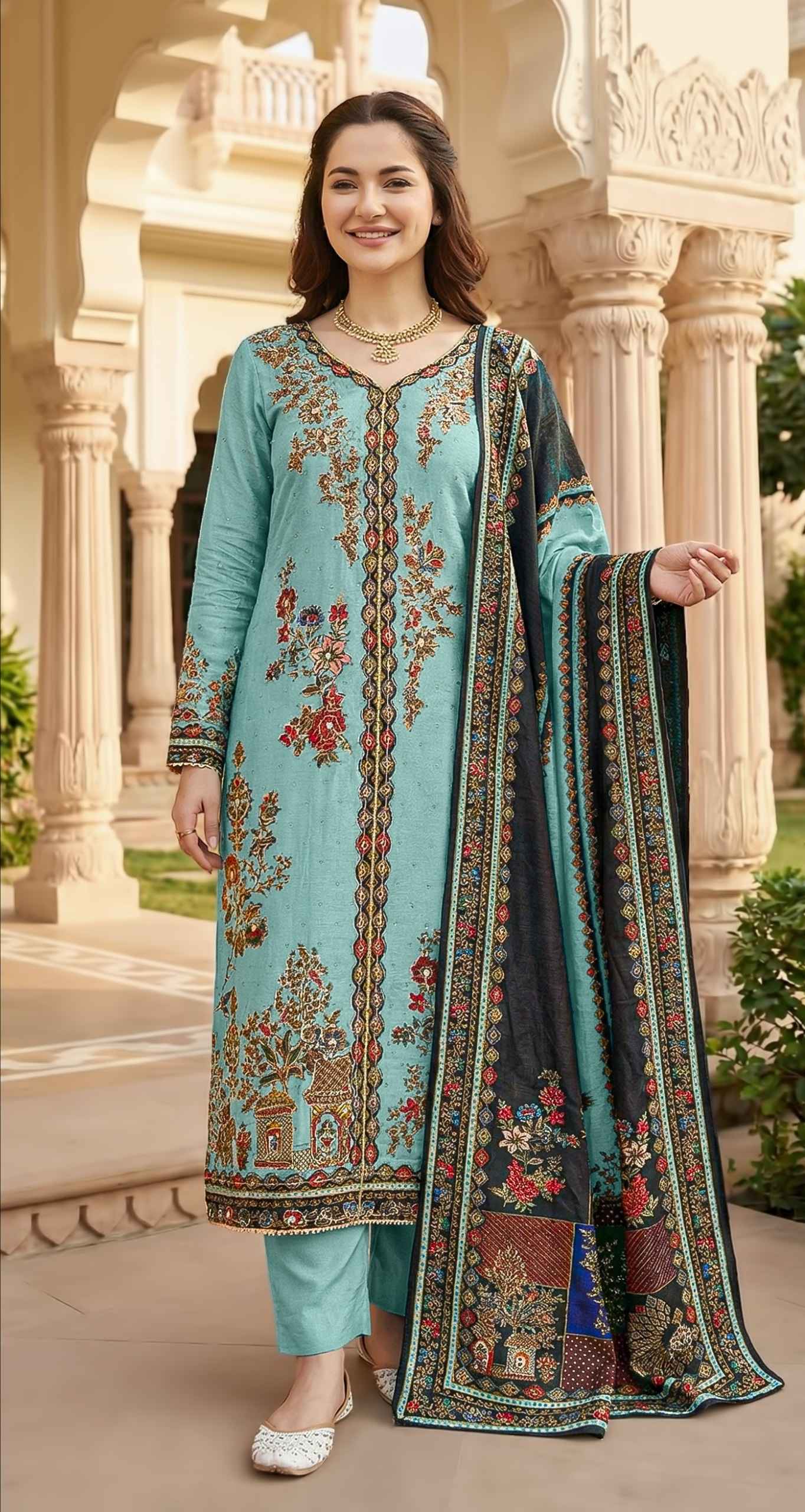 Shree Fabs KT 330 Viscous Maslin Dress Material 4 pcs Catalogue