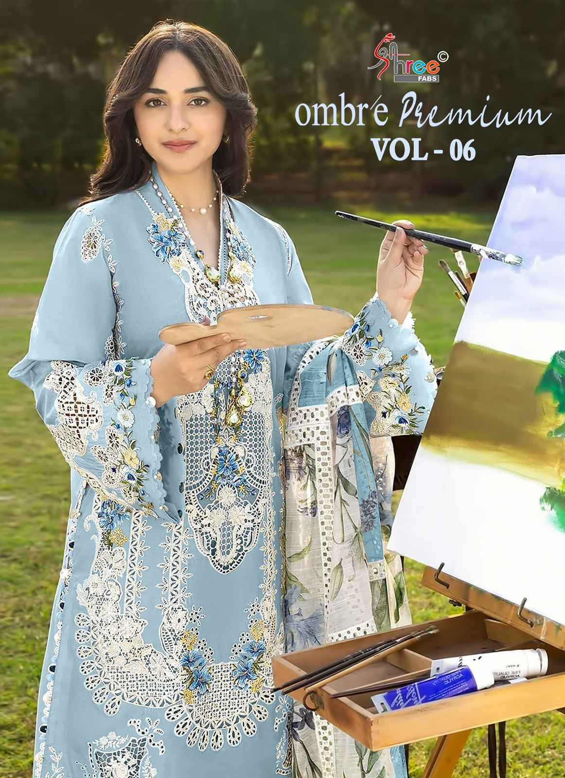 Shree Fabs Ombre Premium Vol 6 Cotton Dress Material 6 pcs Catalogue