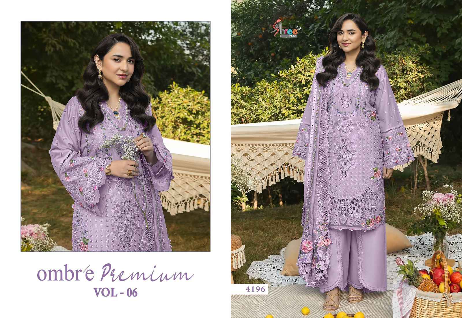 Shree Fabs Ombre Premium Vol 6 Cotton Dress Material 6 pcs Catalogue