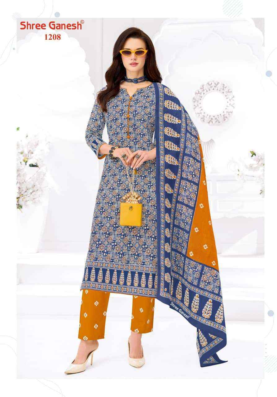 Shree Ganesh Samaiyra Readymade Cotton Dress 12 pcs Catalogue