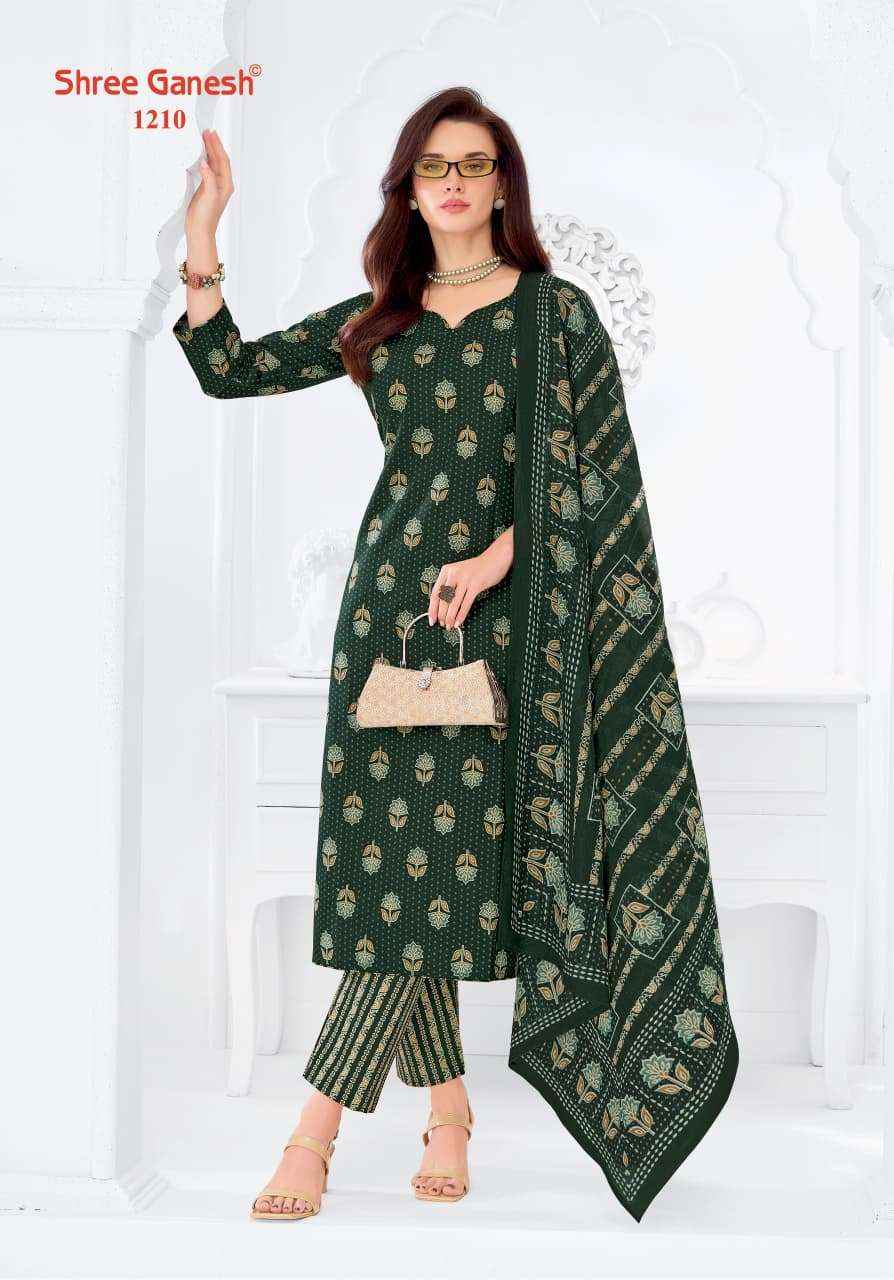 Shree Ganesh Samaiyra Readymade Cotton Dress 12 pcs Catalogue