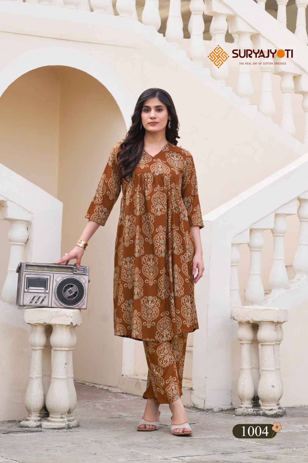 Suryajyoti Ananya Vol 1 Rayon Co Ord Set 10 pcs Catalogue