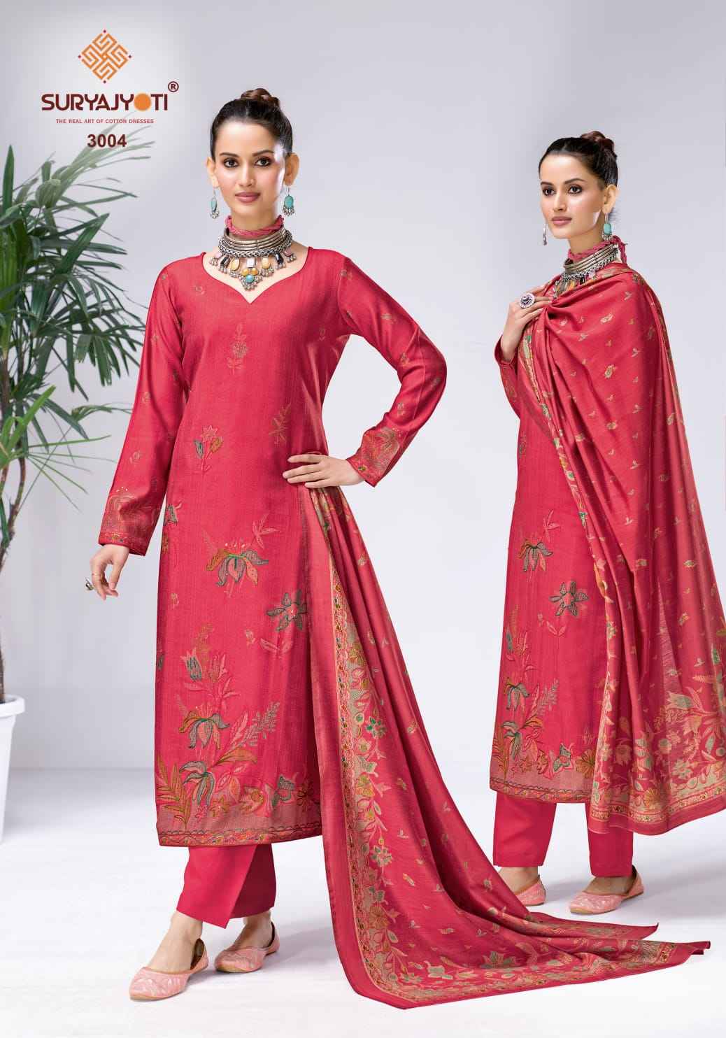 Suryajyoti Chikiri Vol 3 Roman Silk Dress Material 6 Pcs Catalouge
