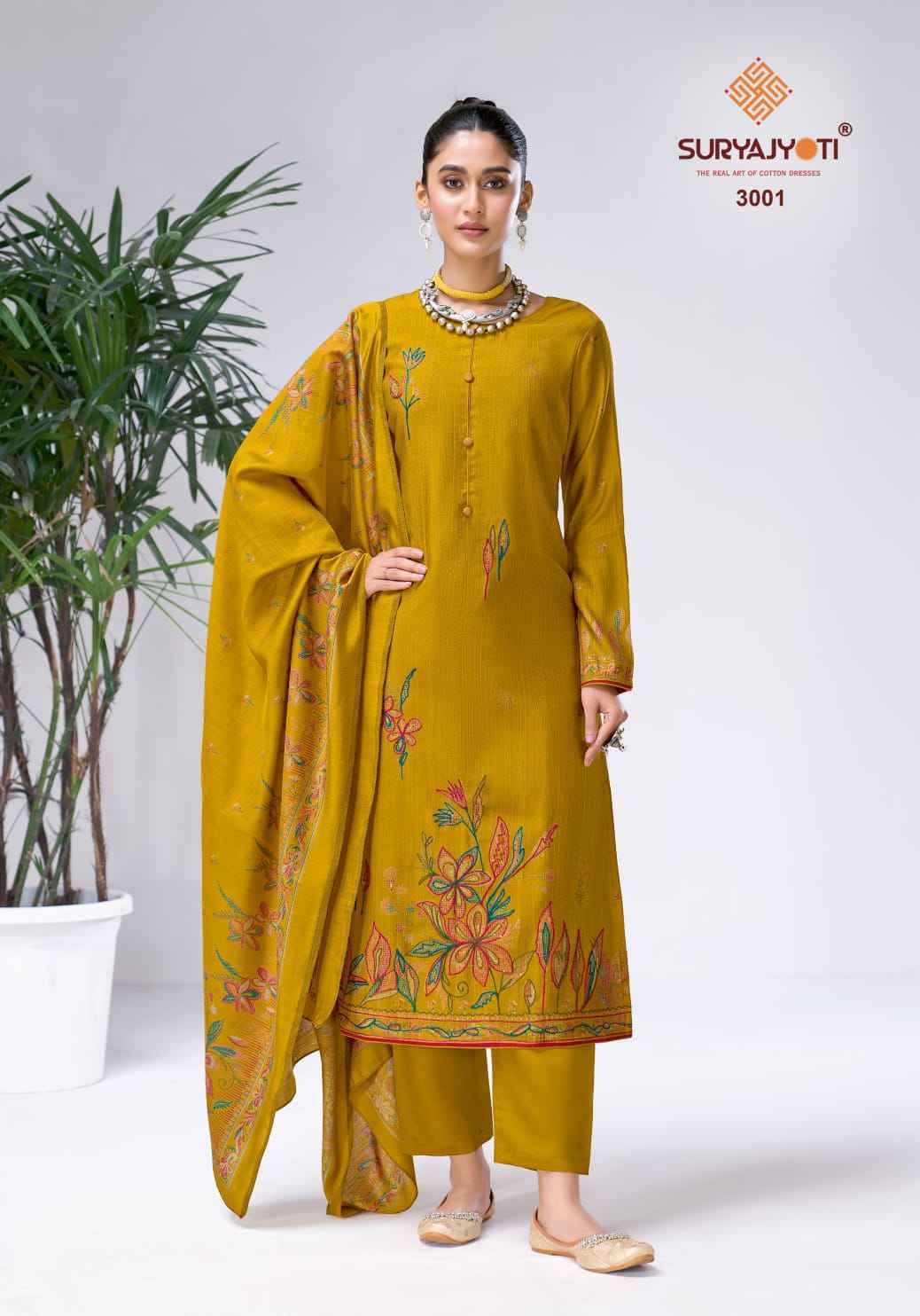Suryajyoti Chikiri Vol 3 Roman Silk Dress Material 6 Pcs Catalouge