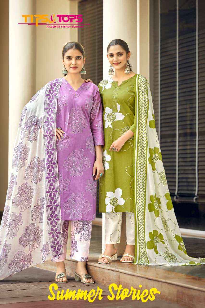 Tips & Tops Summer Stories Cotton Kurti Combo 6 pcs Catalogue