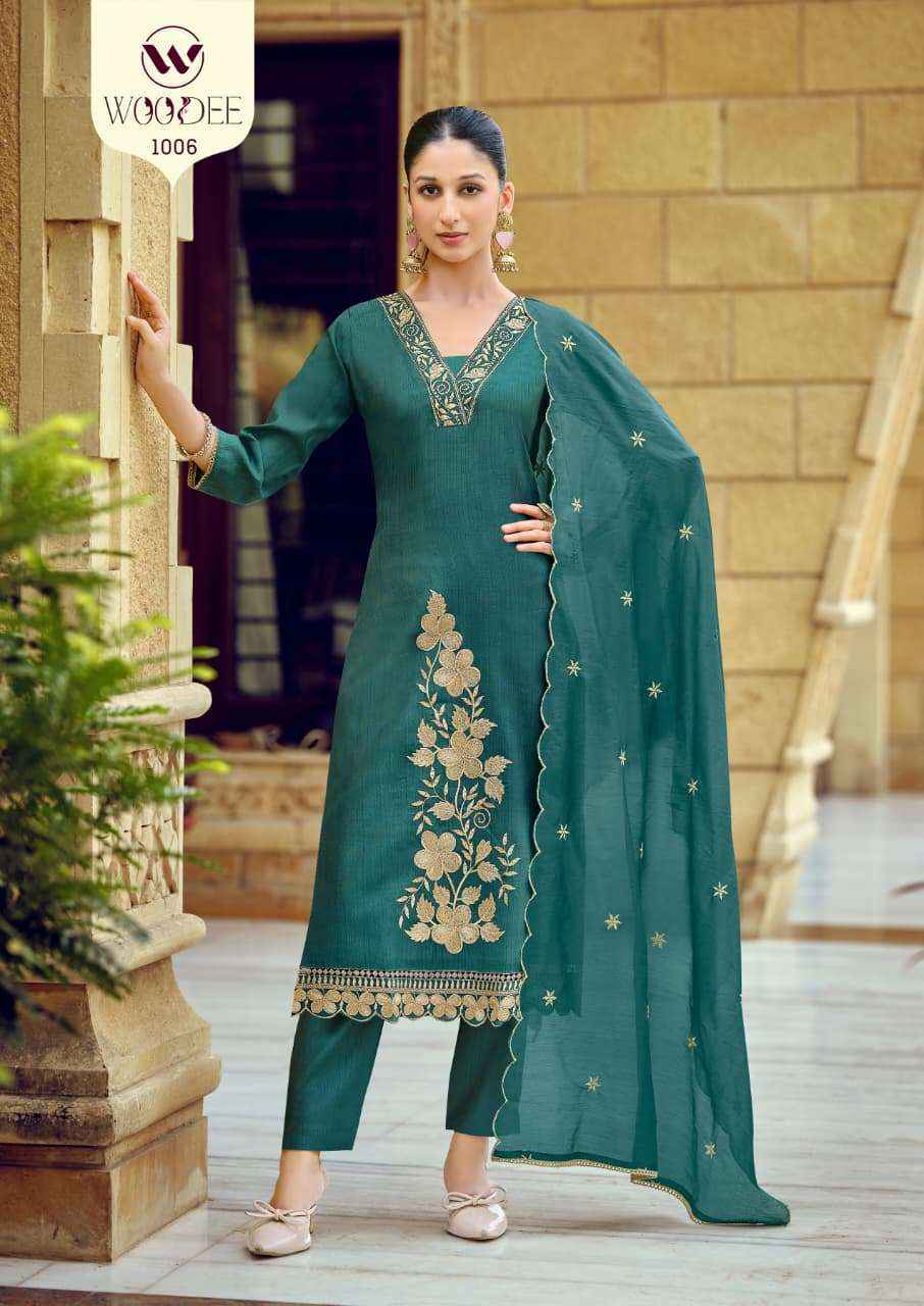 Woodee Aavani Viscose Kurti Combo 6 pcs atalogue