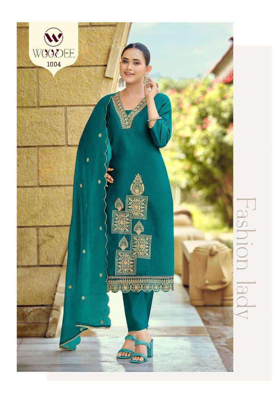 Woodee Aavani Viscose Kurti Combo 6 pcs atalogue