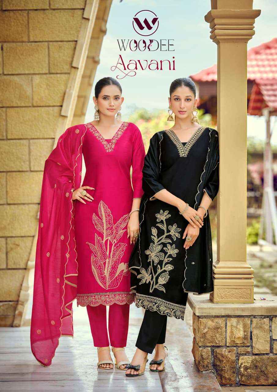 Woodee Aavani Viscose Kurti Combo 6 pcs atalogue