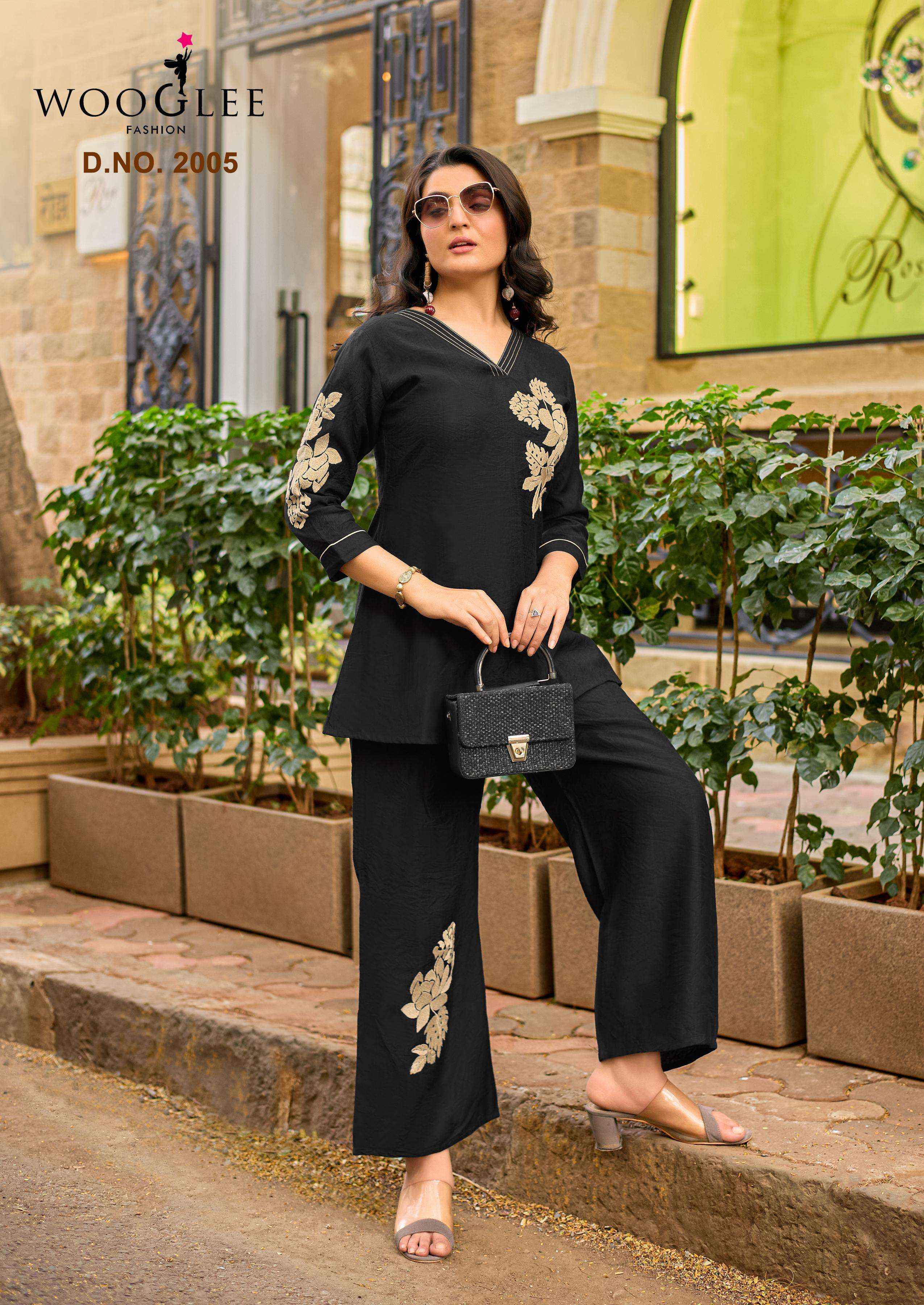 Wooglee Livonia Viscose Co ord Set 5 pcs Catalogue