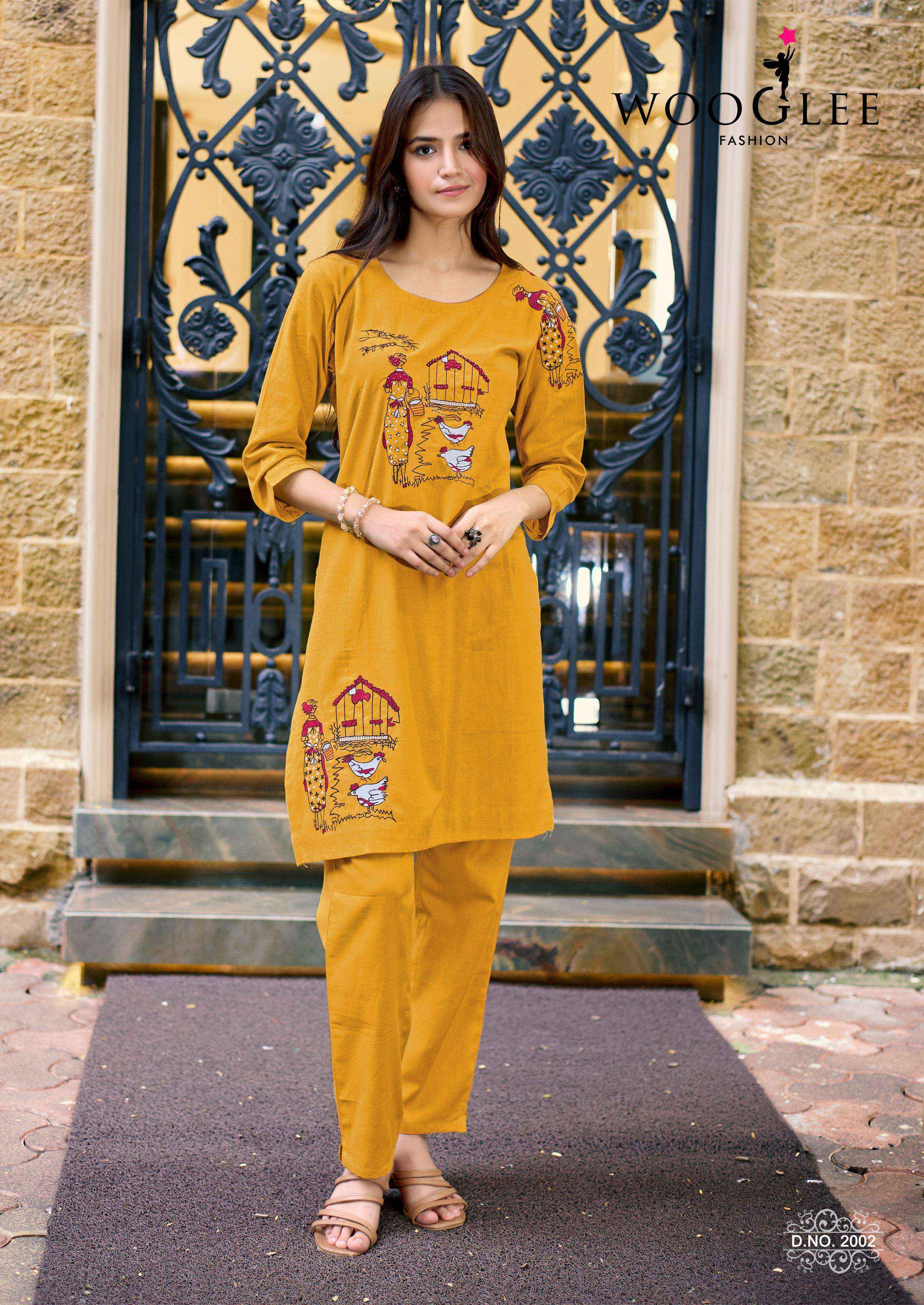 Wooglee Shivangi Cotton Co ord Set 6 pcs Catalogue