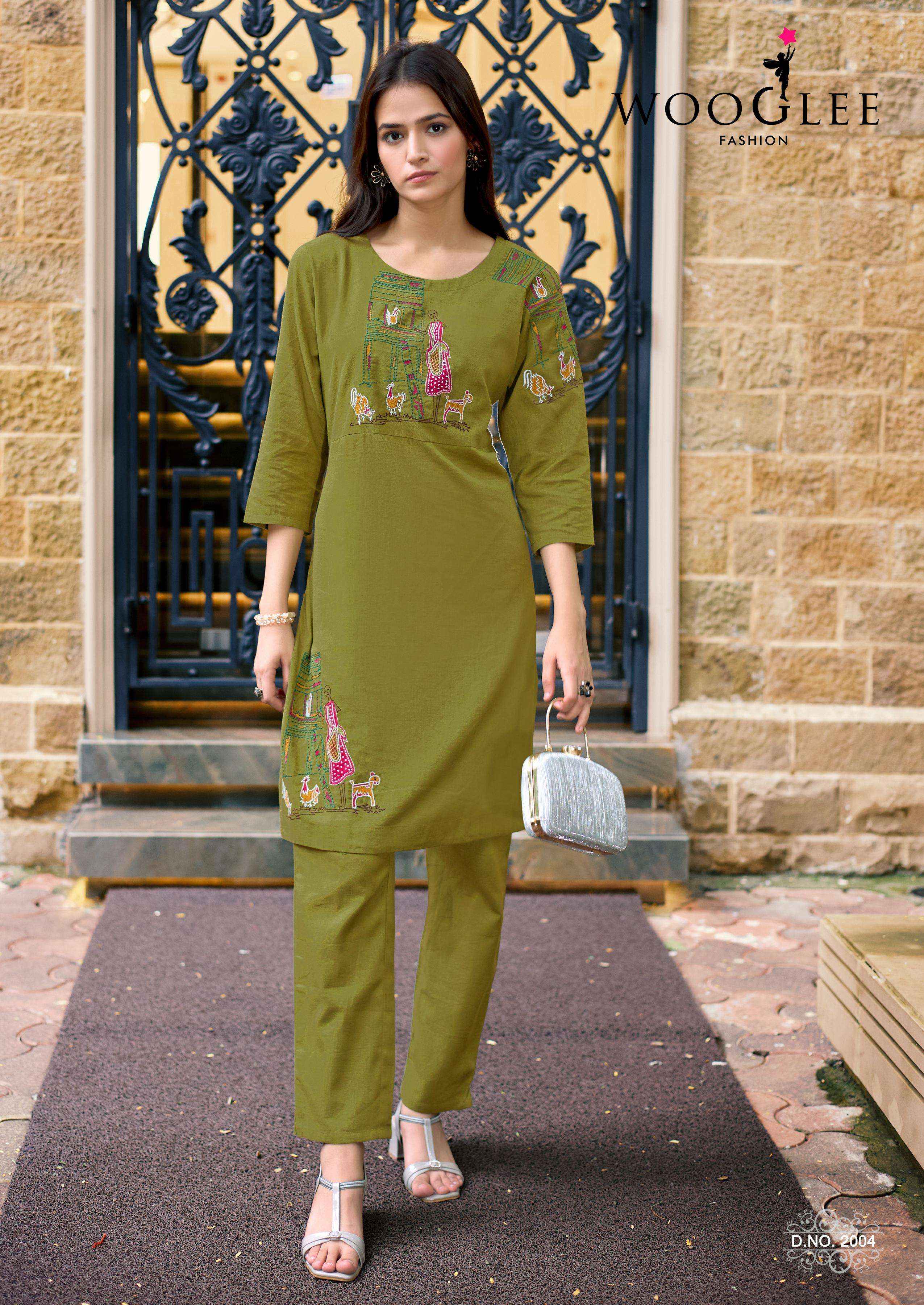 Wooglee Shivangi Cotton Co ord Set 6 pcs Catalogue