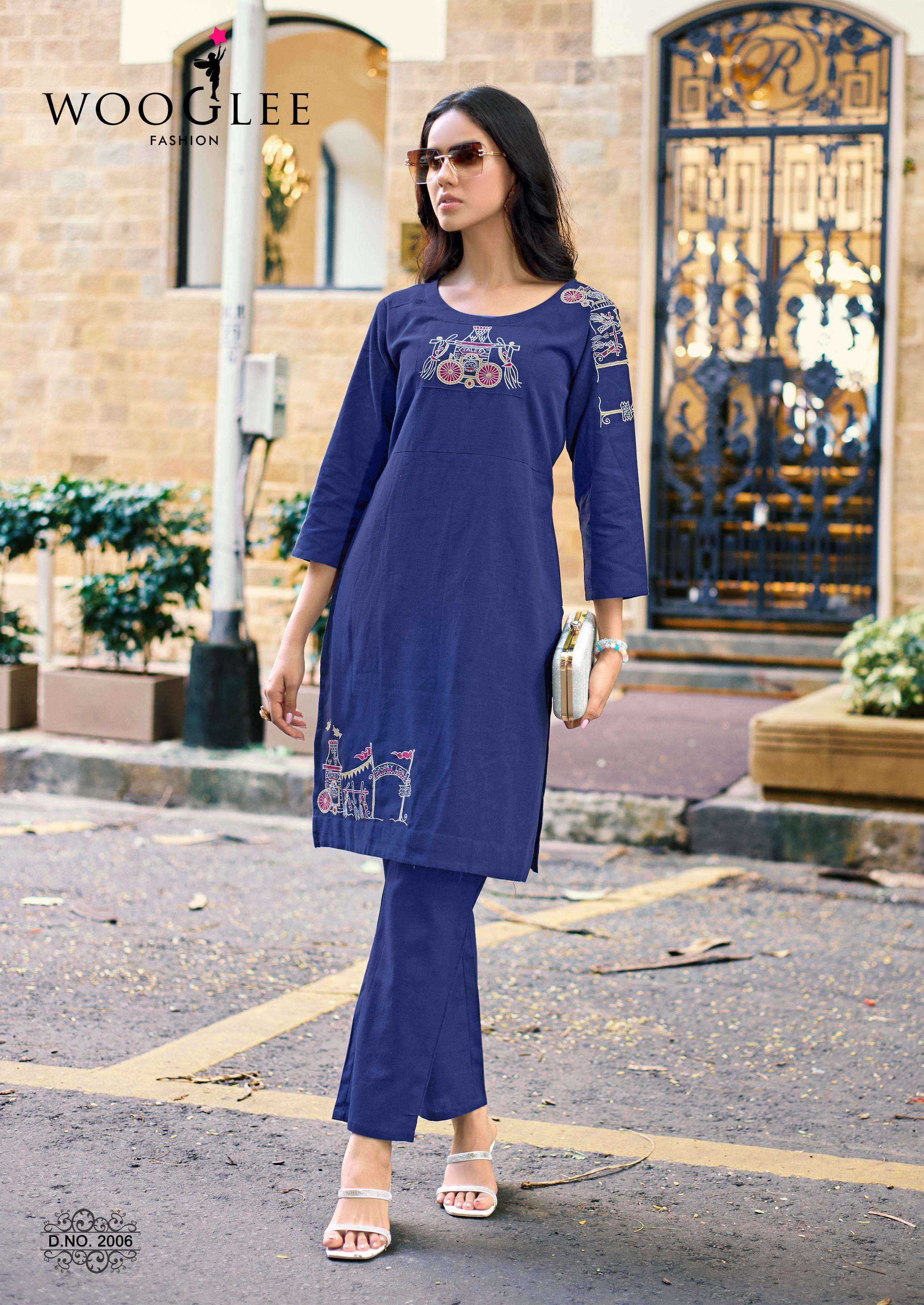 Wooglee Shivangi Cotton Co ord Set 6 pcs Catalogue