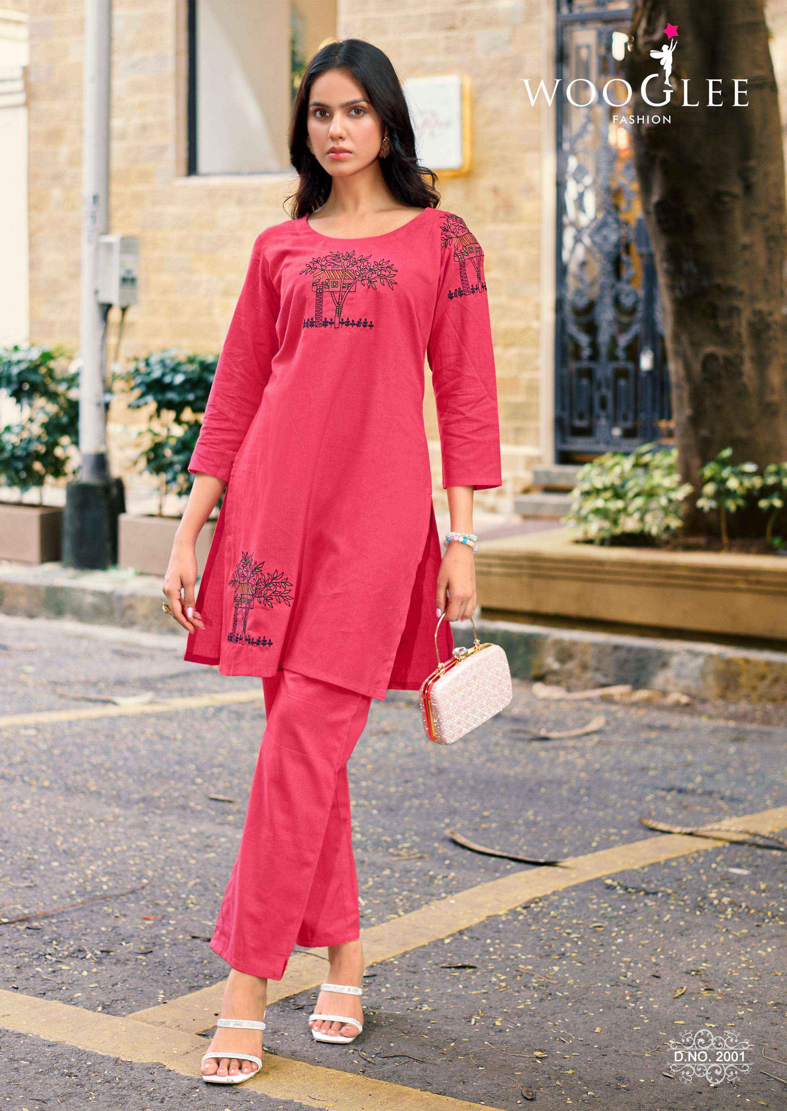 Wooglee Shivangi Cotton Co ord Set 6 pcs Catalogue