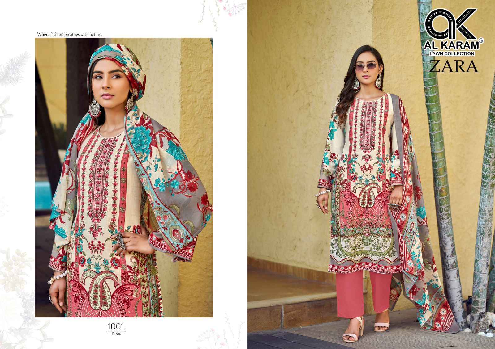 Al Karam Zara Reyon Dress Material 6 pcs Catalogue