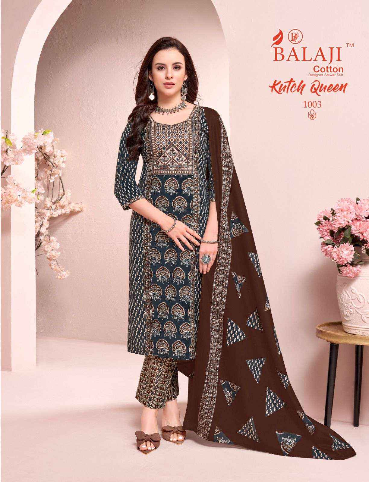 Balaji Kutch Queen Vol 1 Readymade Cotton Dress 8 pcs Catalogue