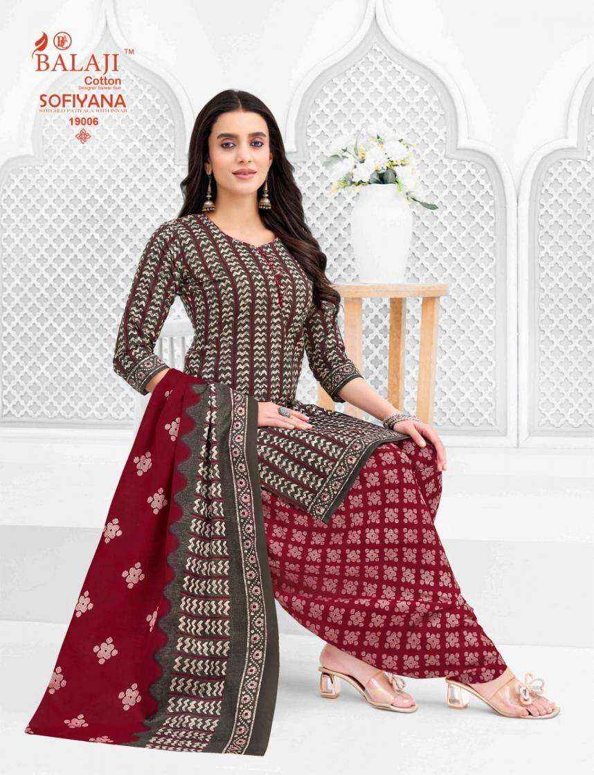 Balaji Sofiyana Vol 19 Readymade Cotton Dress 12 pcs Catalogue