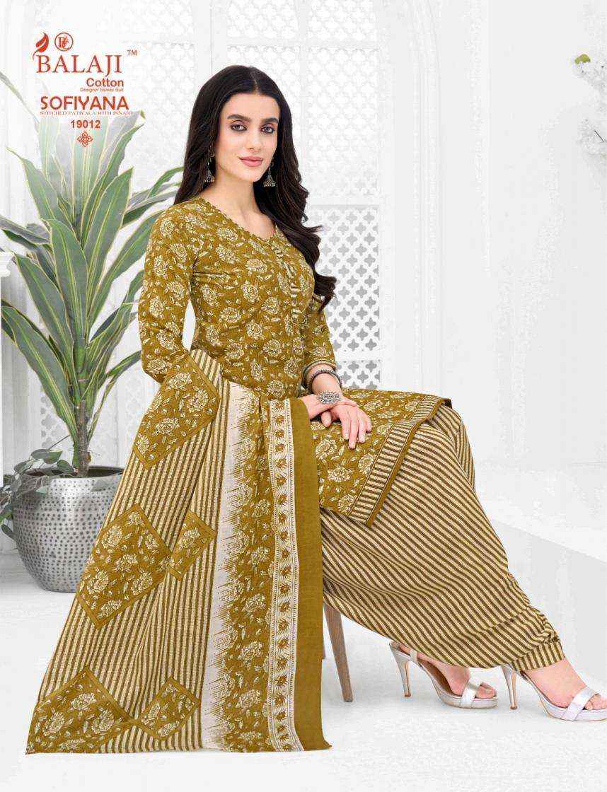 Balaji Sofiyana Vol 19 Readymade Cotton Dress 12 pcs Catalogue