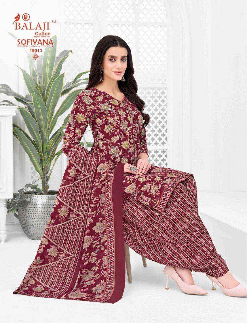 Balaji Sofiyana Vol 19 Readymade Cotton Dress 12 pcs Catalogue