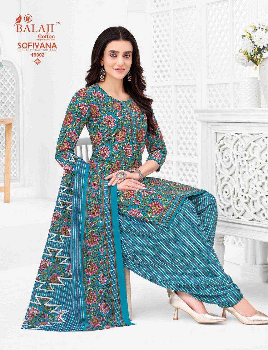 Balaji Sofiyana Vol 19 Readymade Cotton Dress 12 pcs Catalogue