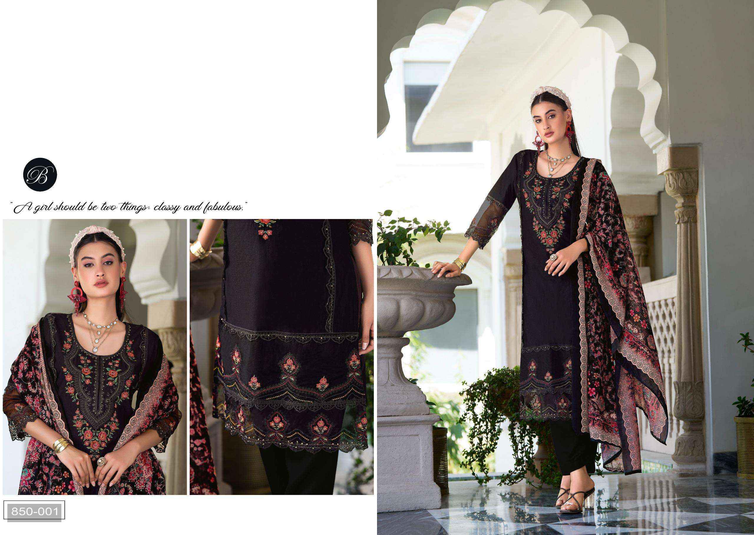 Belliza Jade Ombre Zoya Vol 2 Cotton Dress Material 6 pcs Catalogue