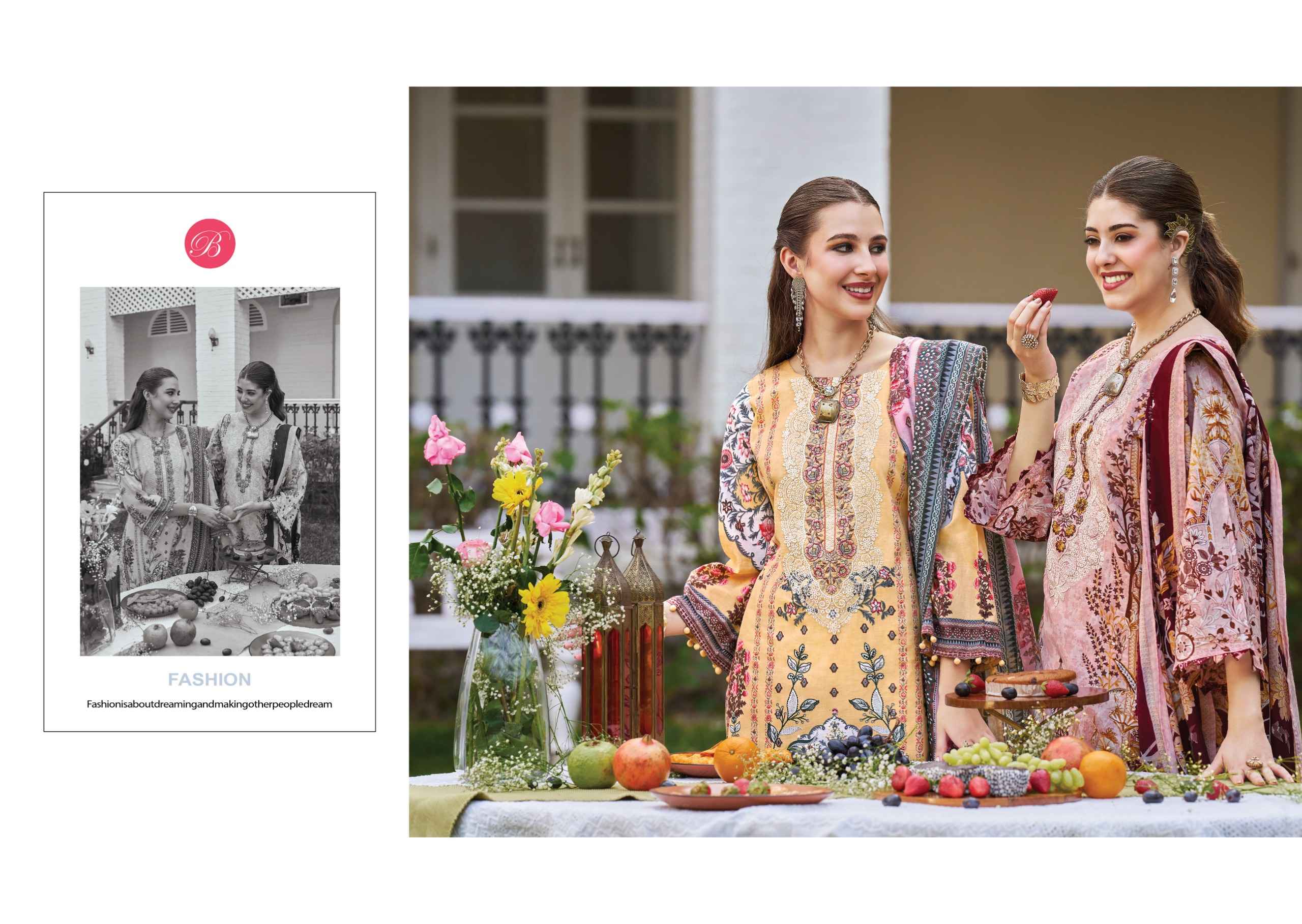 Belliza Naira Vol 140 Cotton Dress Material 8 pcs Cataloge