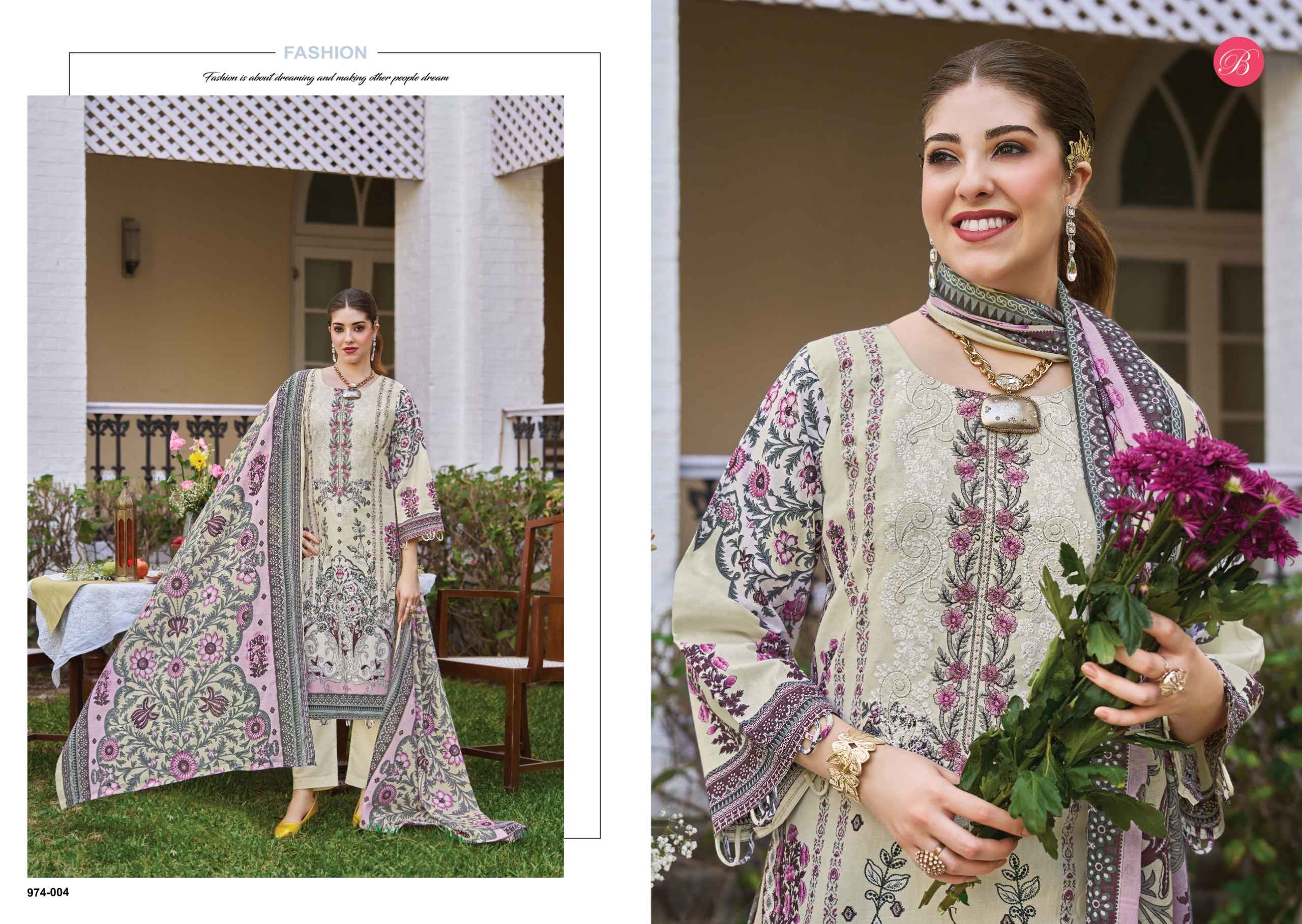 Belliza Naira Vol 140 Cotton Dress Material 8 pcs Cataloge