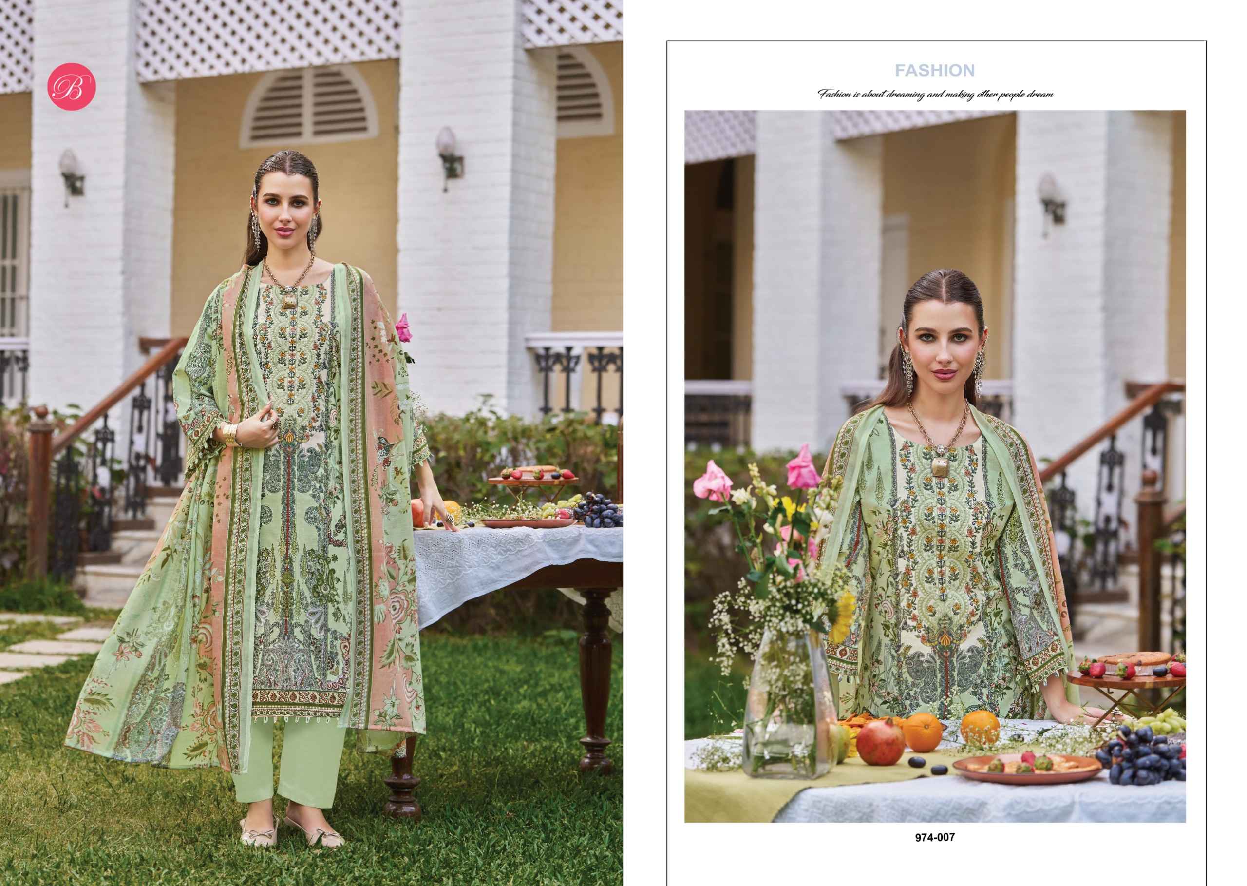 Belliza Naira Vol 140 Cotton Dress Material 8 pcs Cataloge