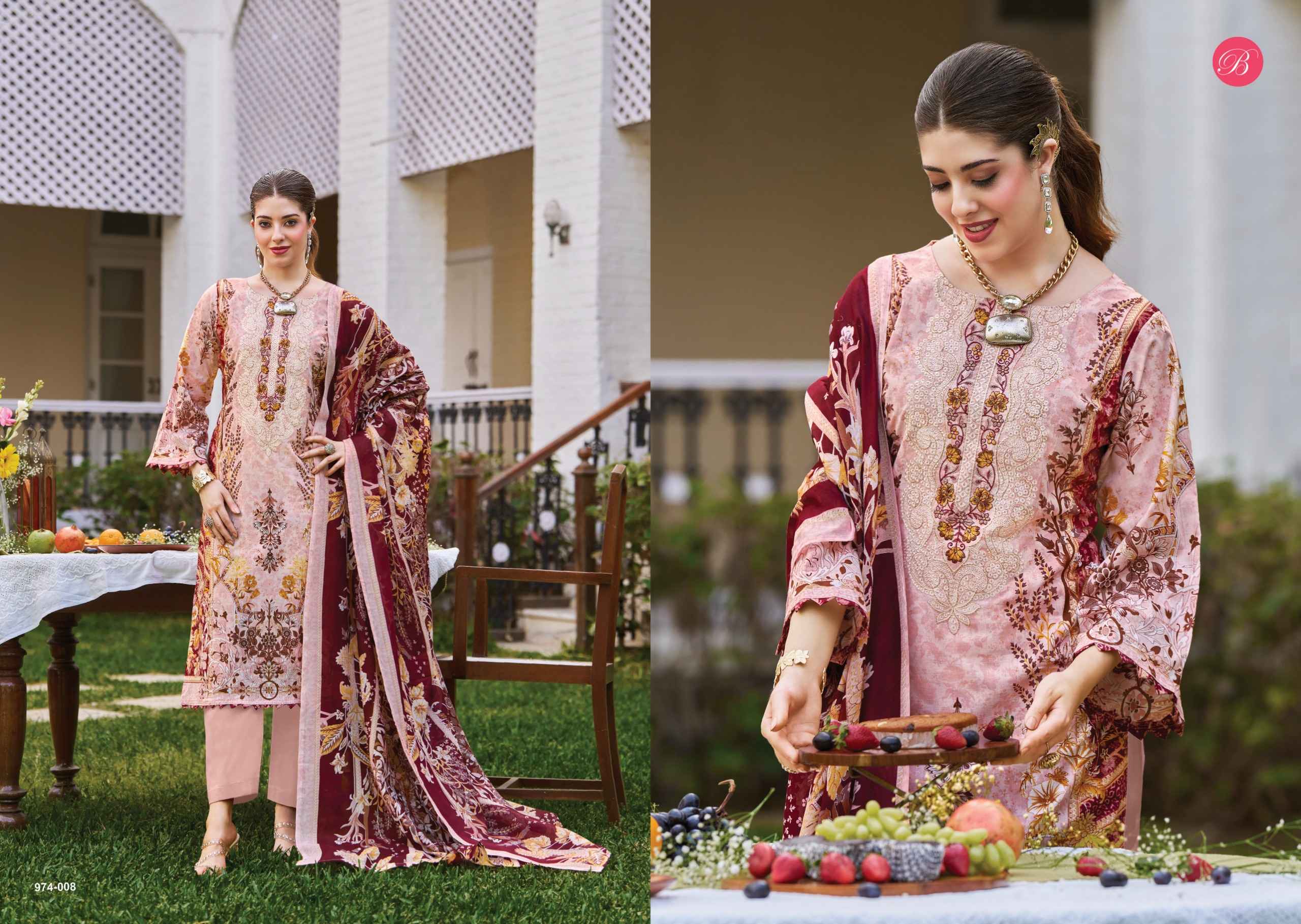 Belliza Naira Vol 140 Cotton Dress Material 8 pcs Cataloge