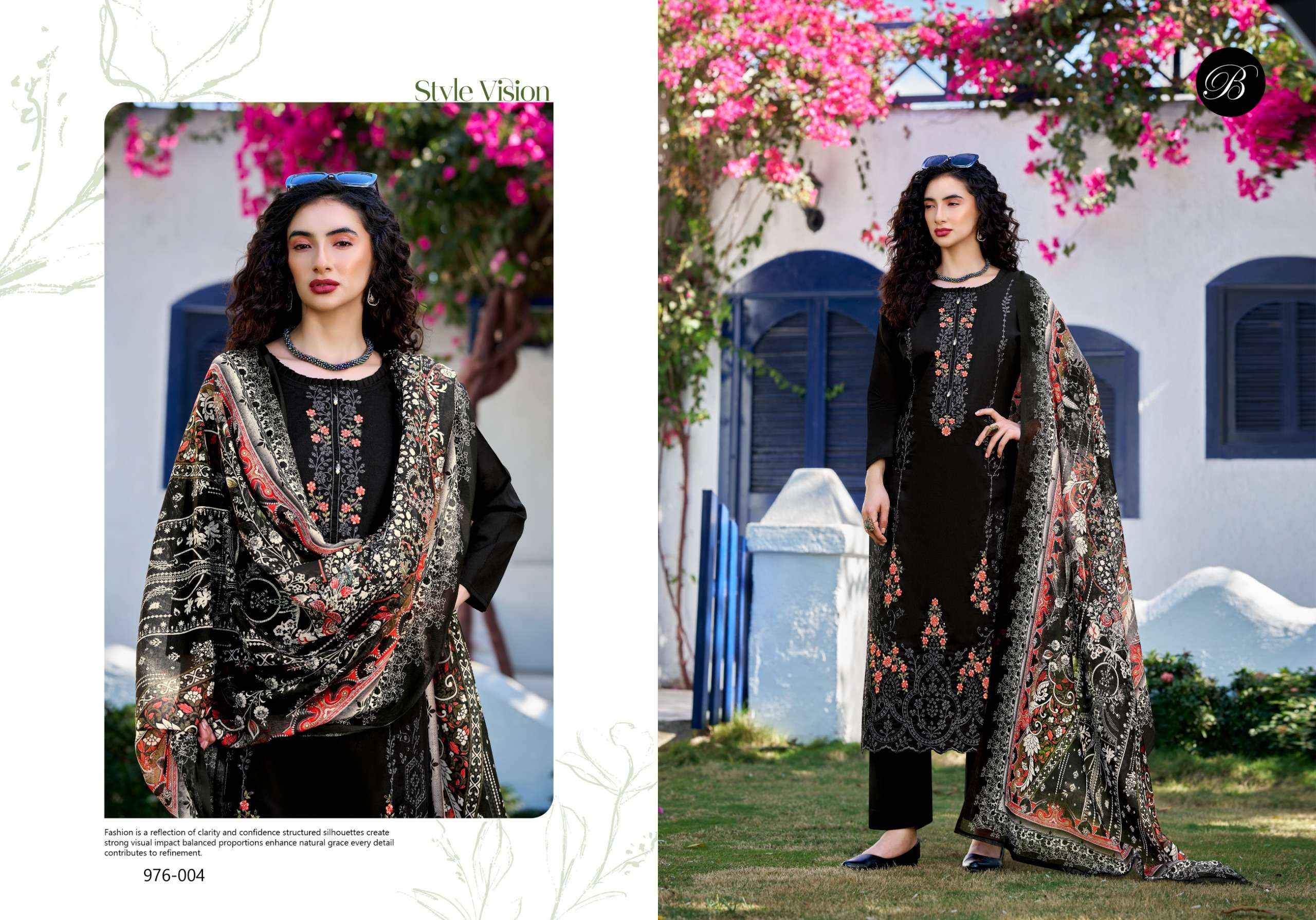 Belliza Zarqash Vol 17 Jam Cotton Dress Material 6 pcs Catalogue