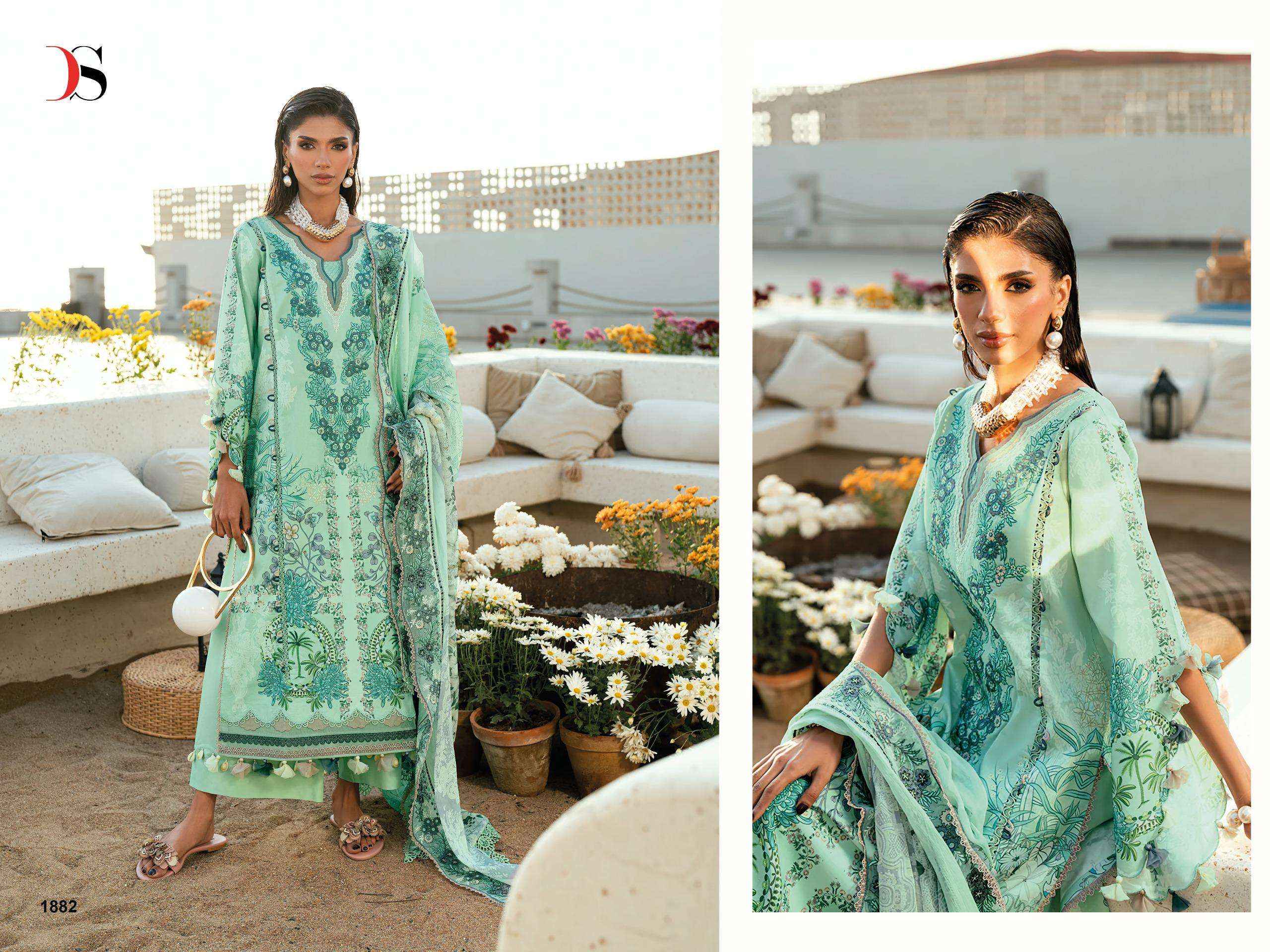 Deepsy Jade Needle Wonder Vol 6 Cotton Dress Material 8 pcs Catalogue