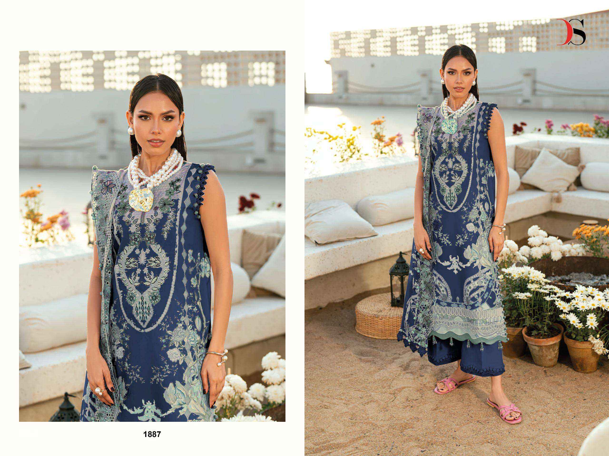 Deepsy Jade Needle Wonder Vol 6 Cotton Dress Material 8 pcs Catalogue