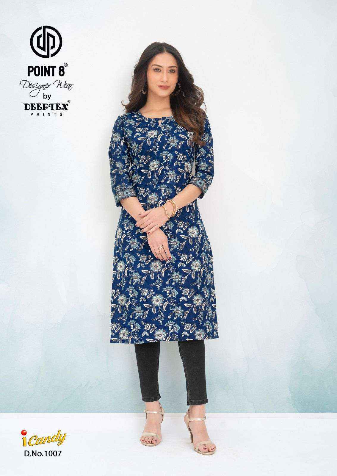 Deeptex I Candy Vol 1 Cotton Kurti 10 Pcs Catalogue