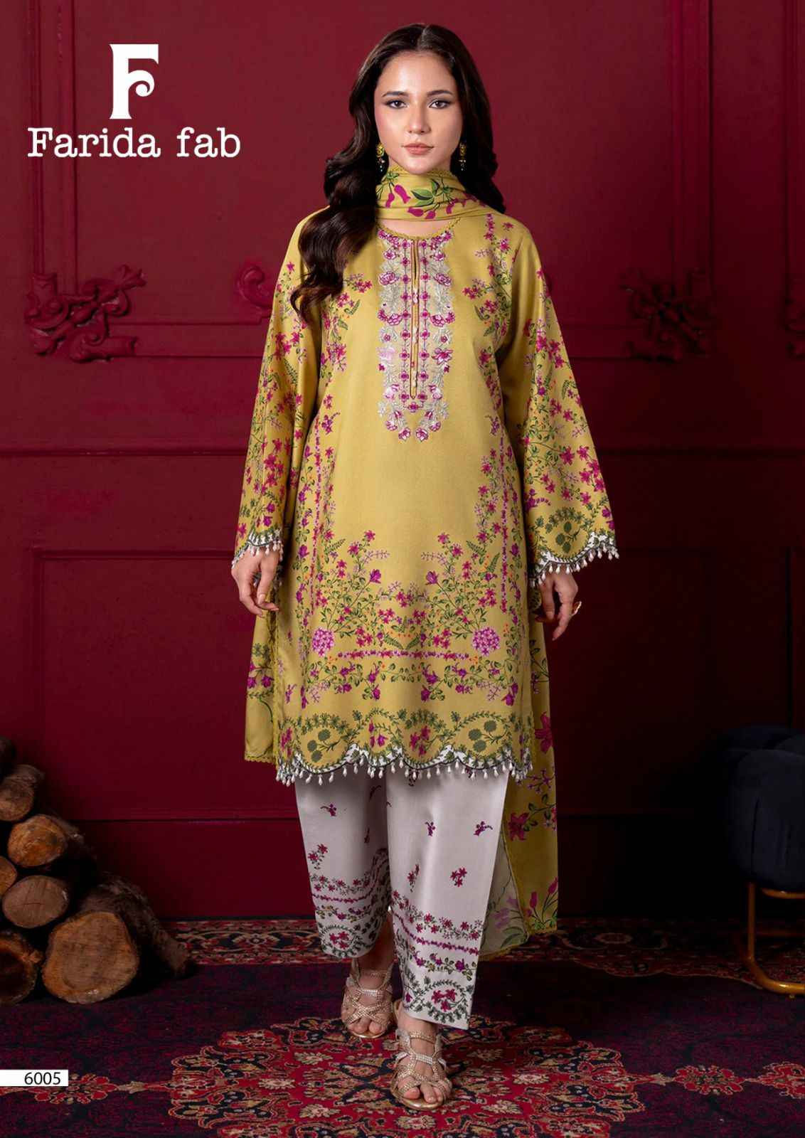 Farida Fab Ramsha Vol 6 Readymade Cotton Dress 6 pcs Catalogue