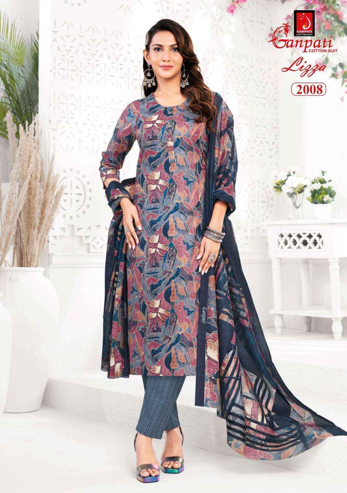 Ganpati Lizza Vol 2 Readymade Cotton Dress 12 pcs catalogue