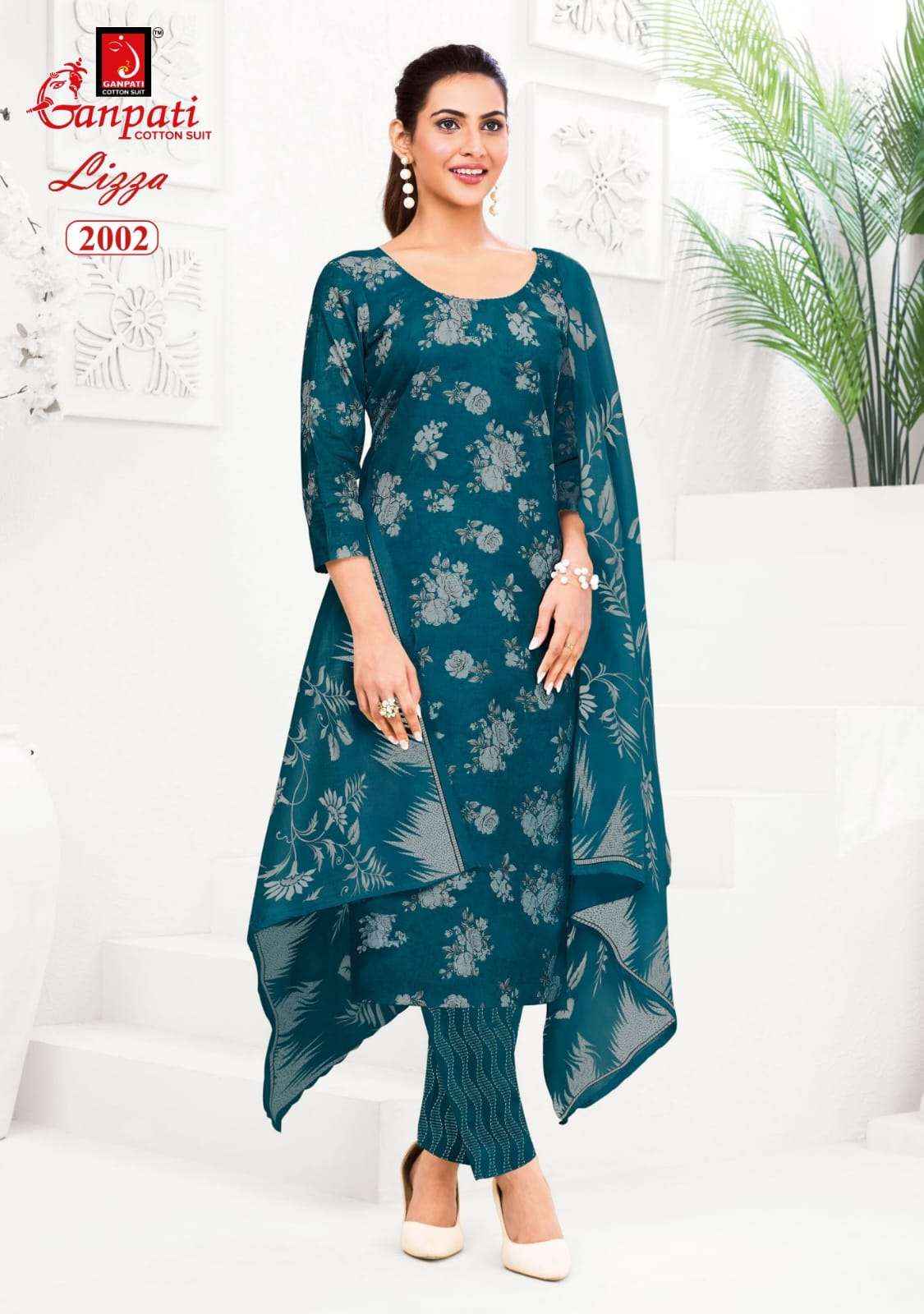 Ganpati Lizza Vol 2 Readymade Cotton Dress 12 pcs catalogue