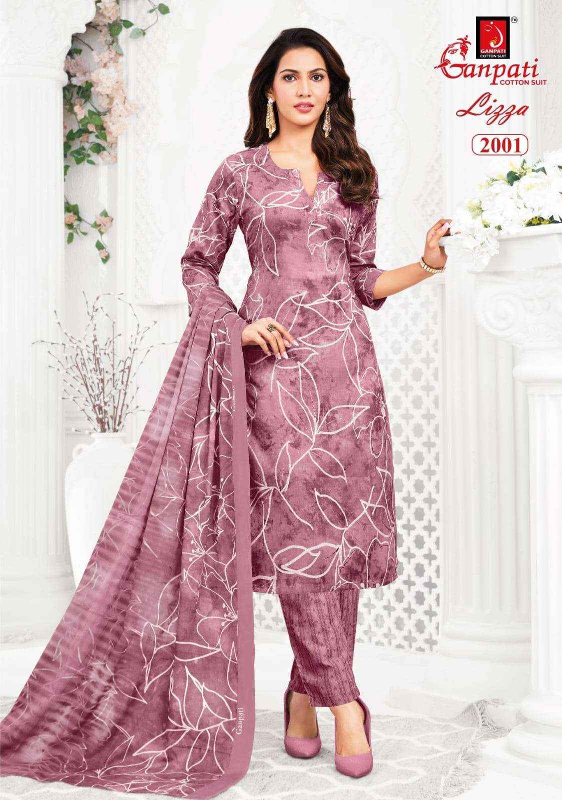 Ganpati Lizza Vol 2 Readymade Cotton Dress 12 pcs catalogue