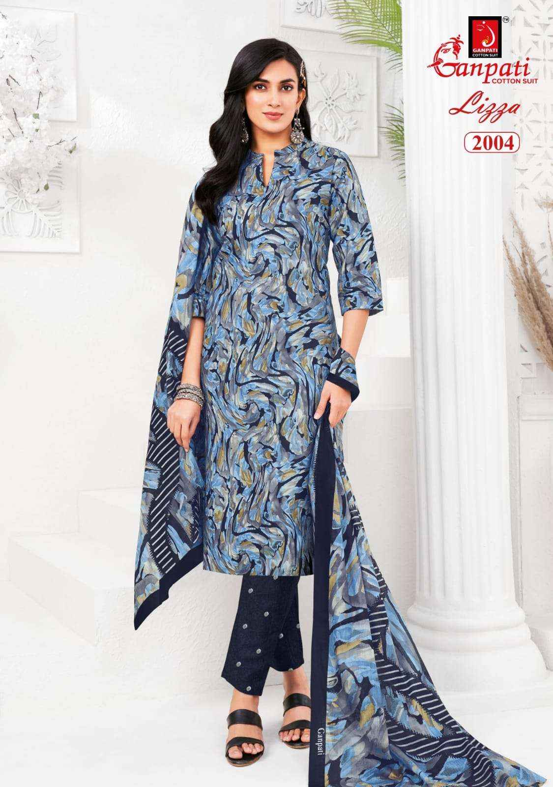 Ganpati Lizza Vol 2 Readymade Cotton Dress 12 pcs catalogue
