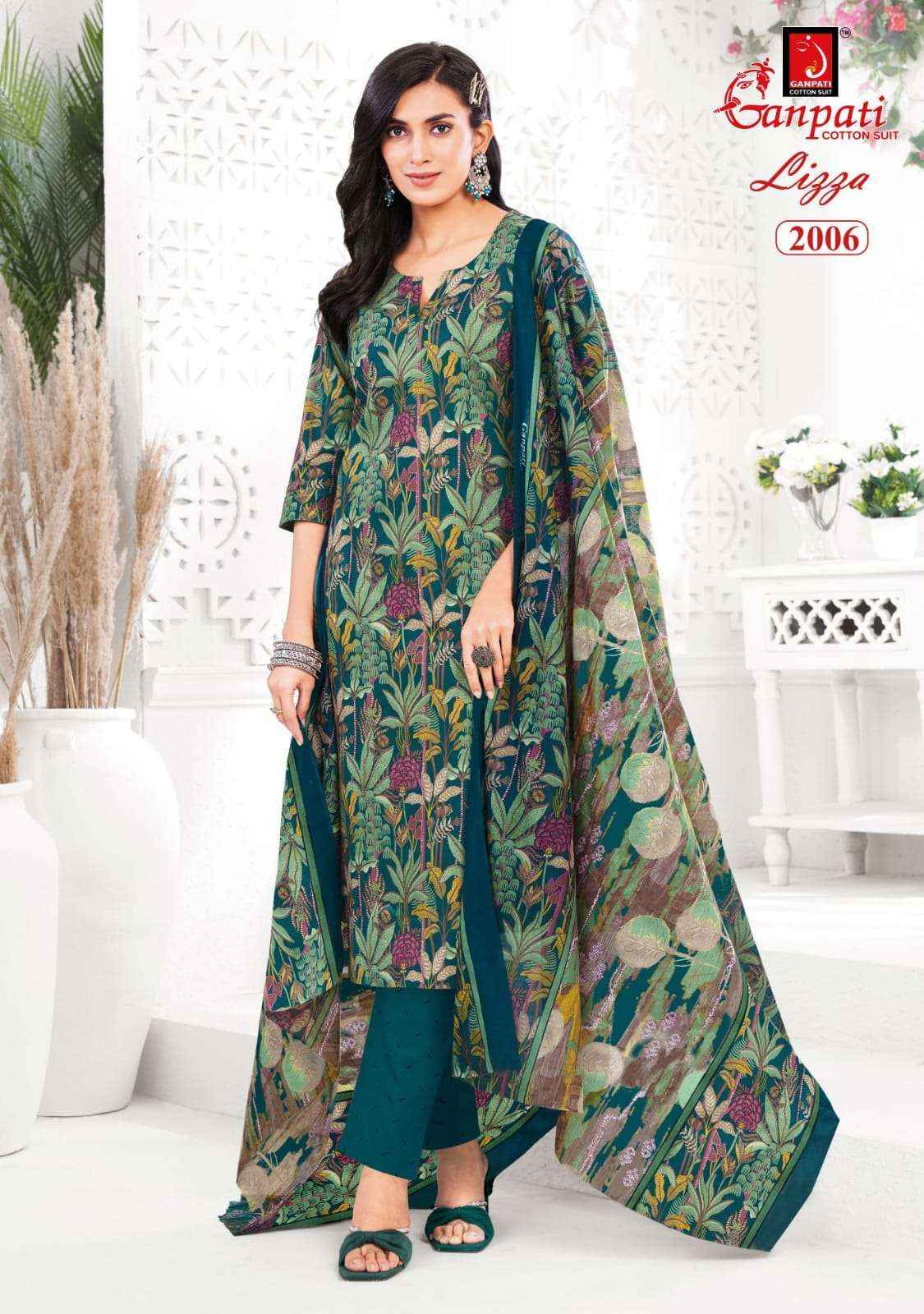 Ganpati Lizza Vol 2 Readymade Cotton Dress 12 pcs catalogue