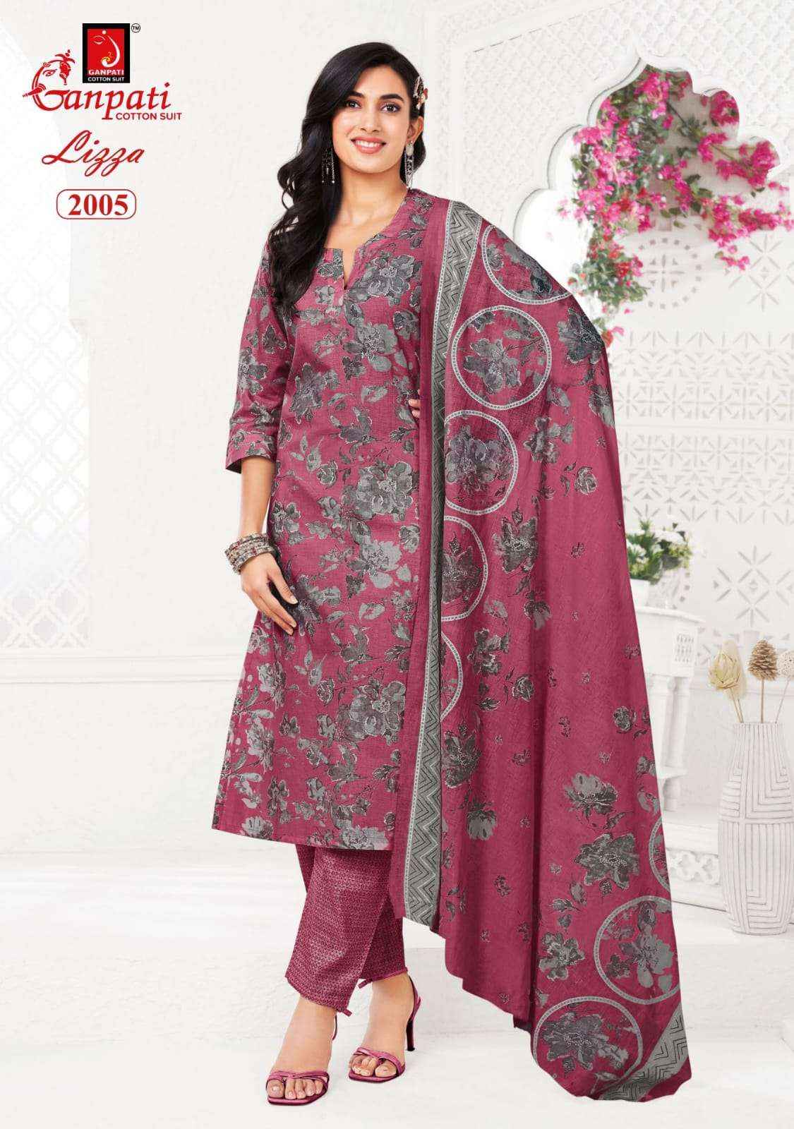 Ganpati Lizza Vol 2 Readymade Cotton Dress 12 pcs catalogue