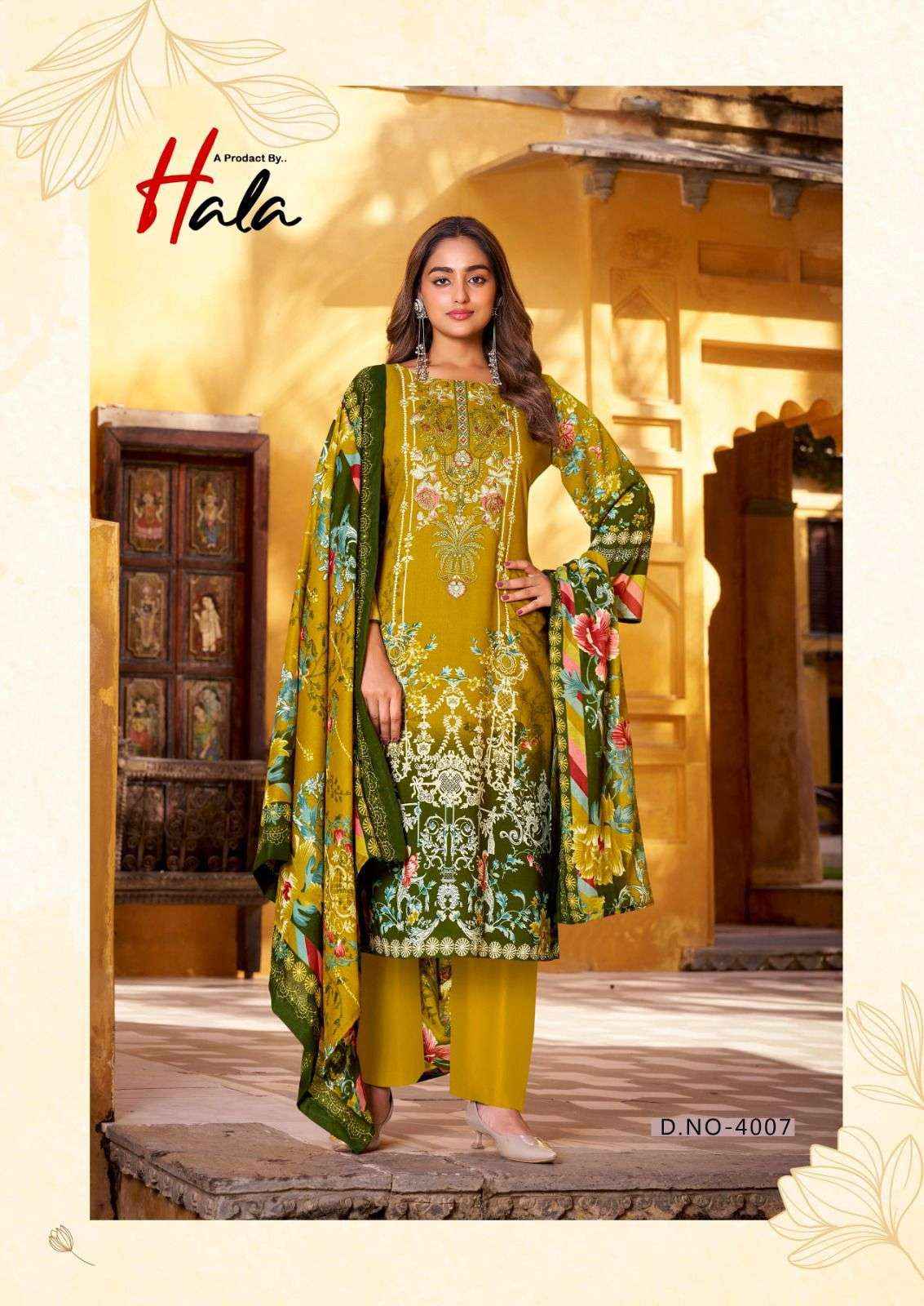 Hala Aayat Vol 4 Cotton Dress Material 8 pcs Catalogue