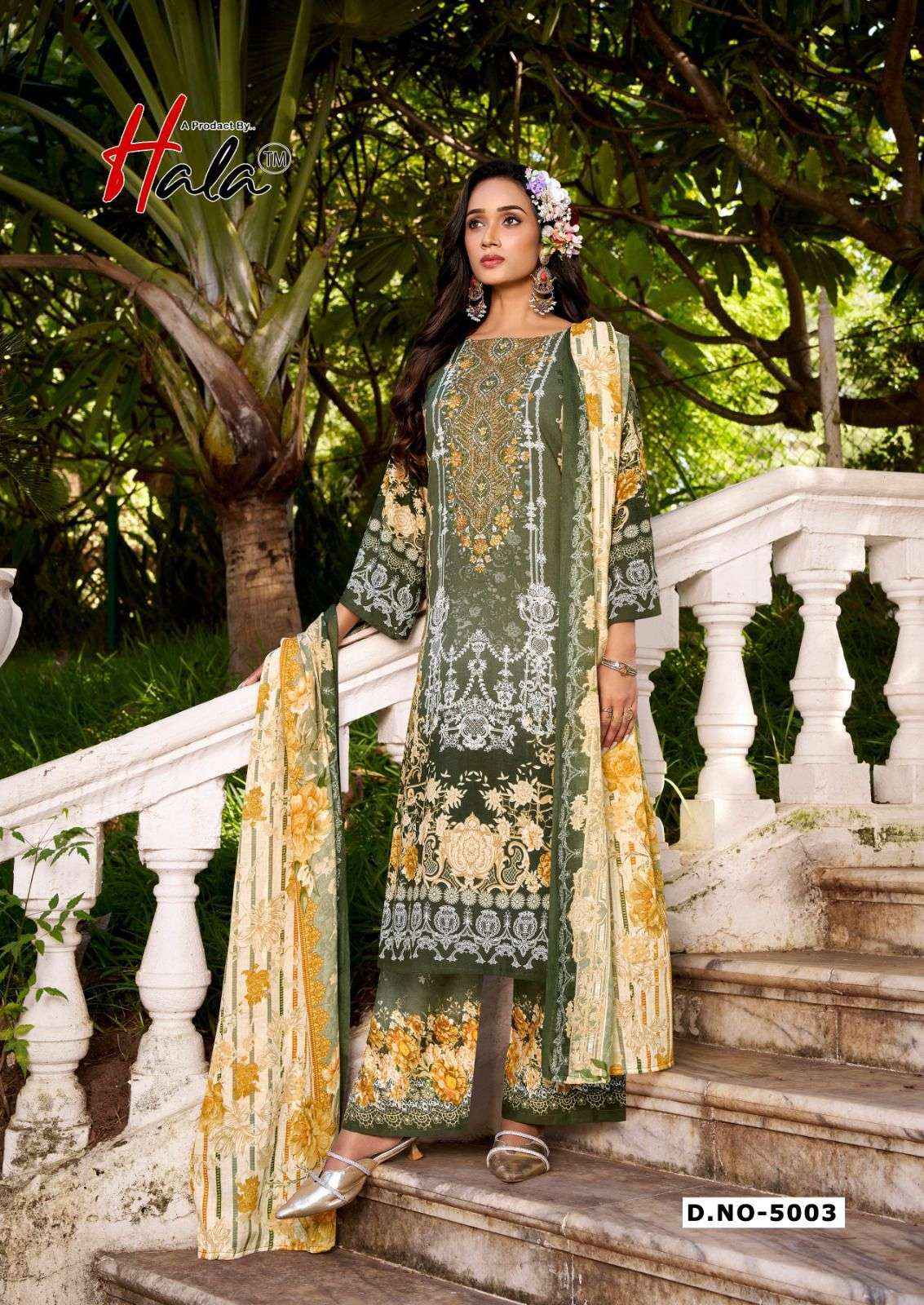 Hala Aayat Vol 5 Cotton Dress Material 8 pcs Catalogue