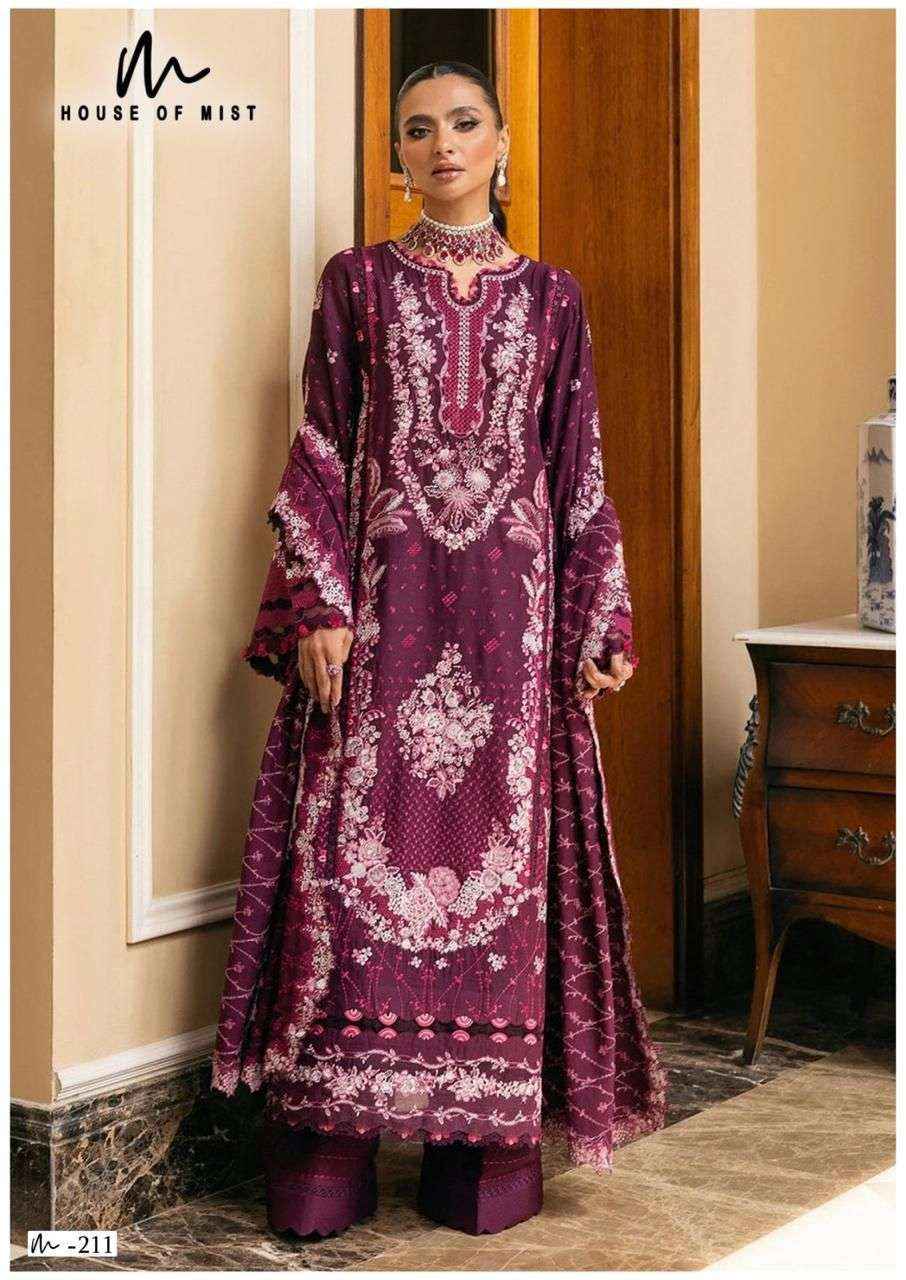 House Of Mist Ghazal Cotton Collection Vol 22 Cotton Dress Material 6 pcs Catalogue